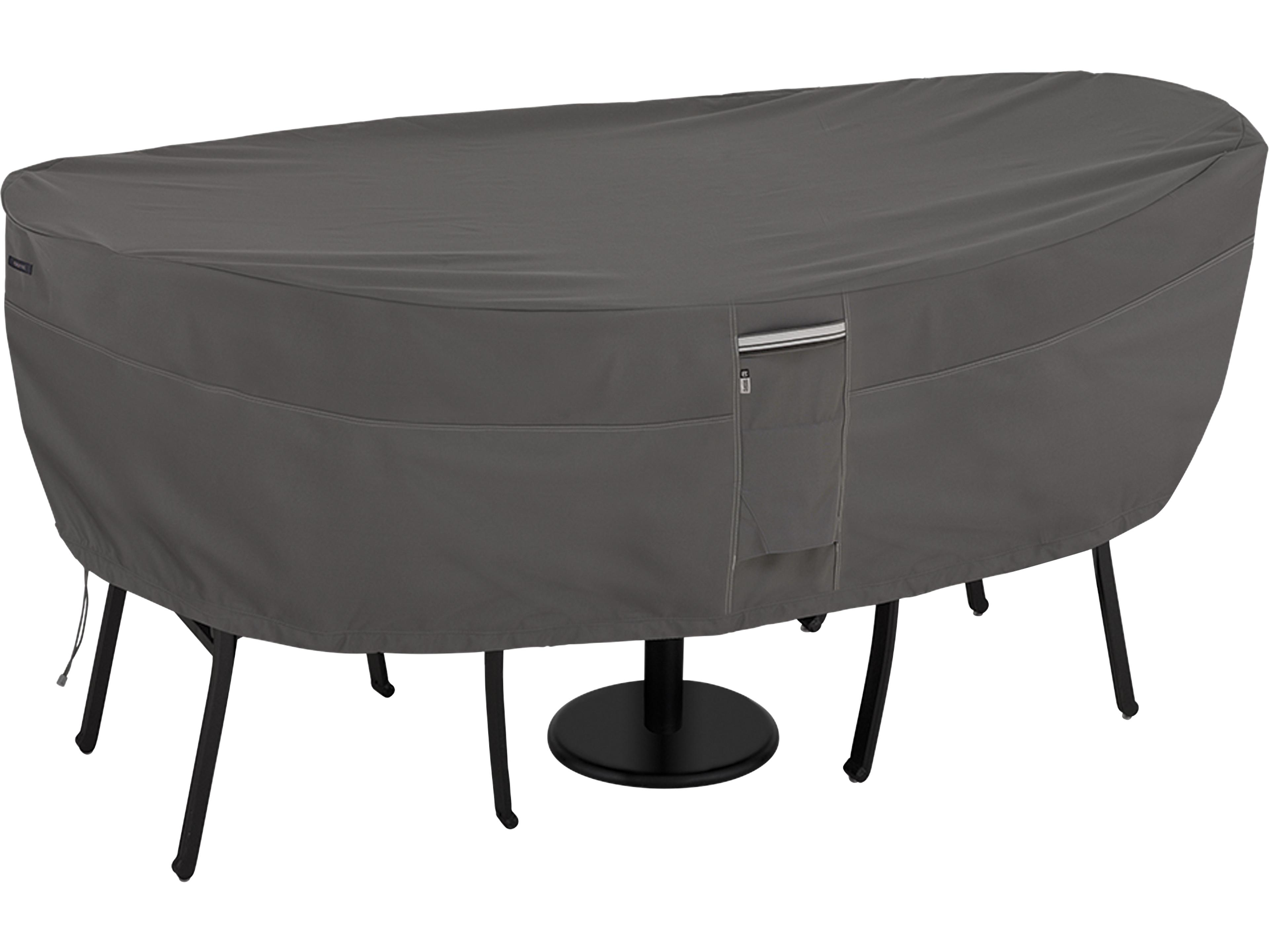 Ravenna Dark Taupe 30 Inch Bistro Table & Chair Set Cover