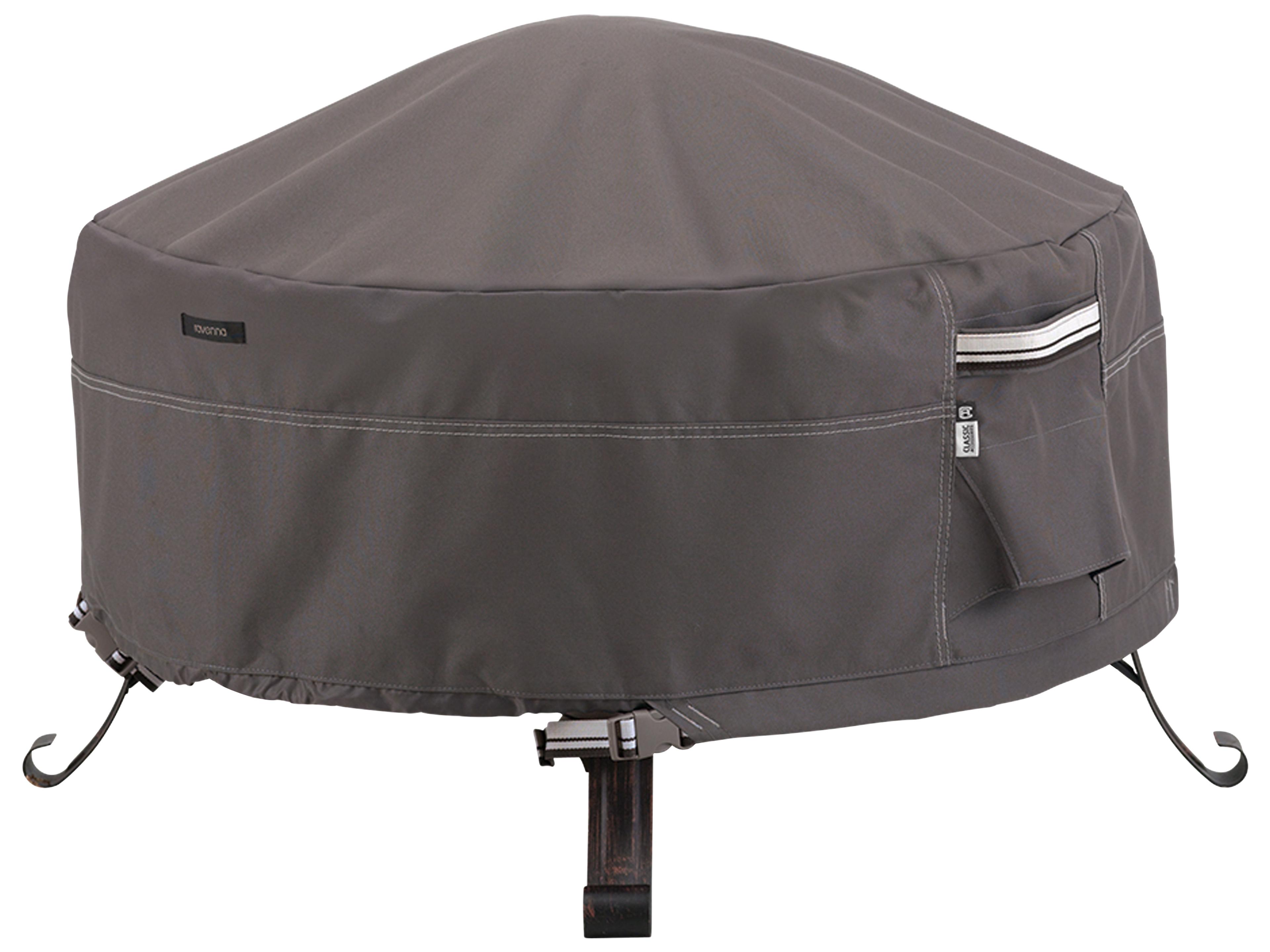 Ravenna Dark Taupe 36 Inch Full Coverage Fire Pit Cover