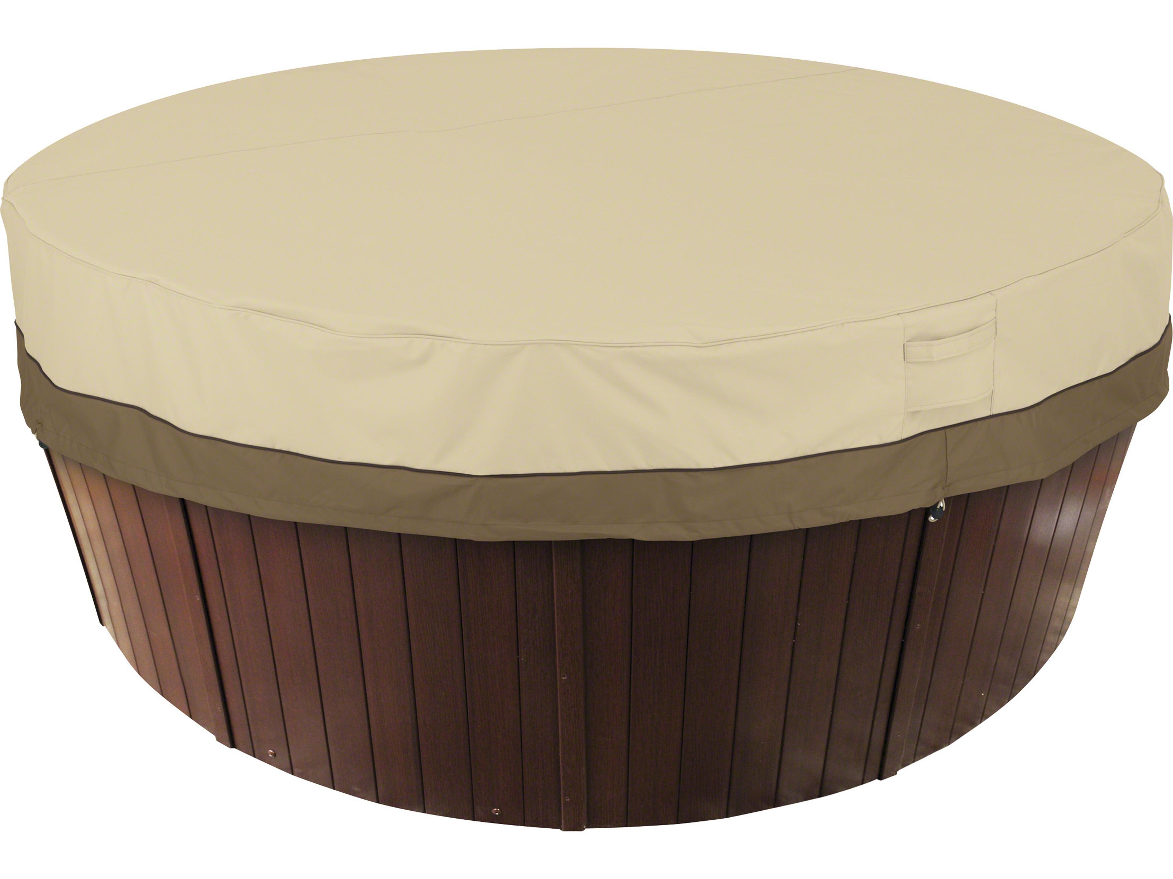 Veranda Pebble 84 Inch Round Hot Tub Cover
