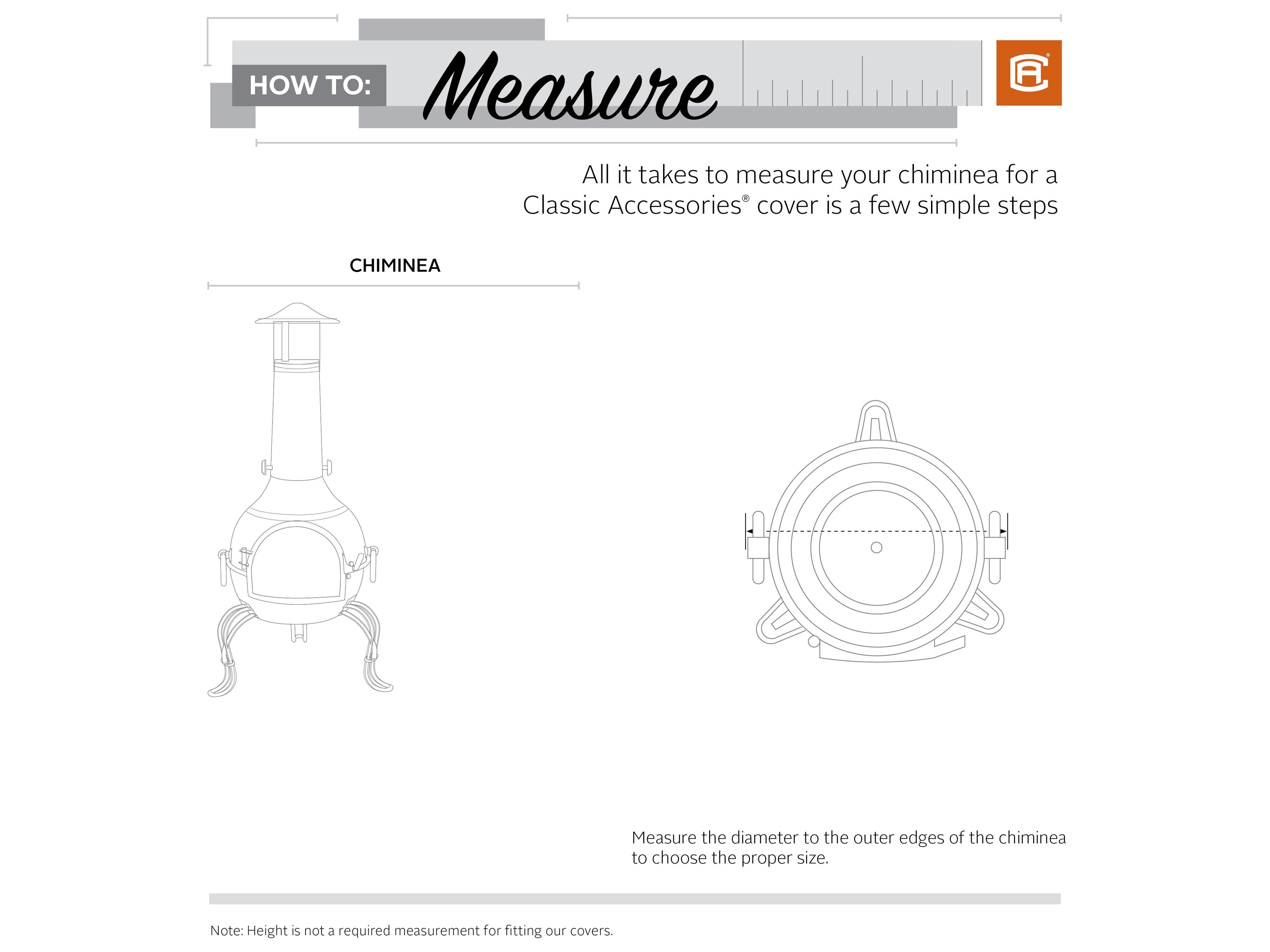 Duck Covers Ravenna Dark Taupe 24 Inch Chiminea Cover