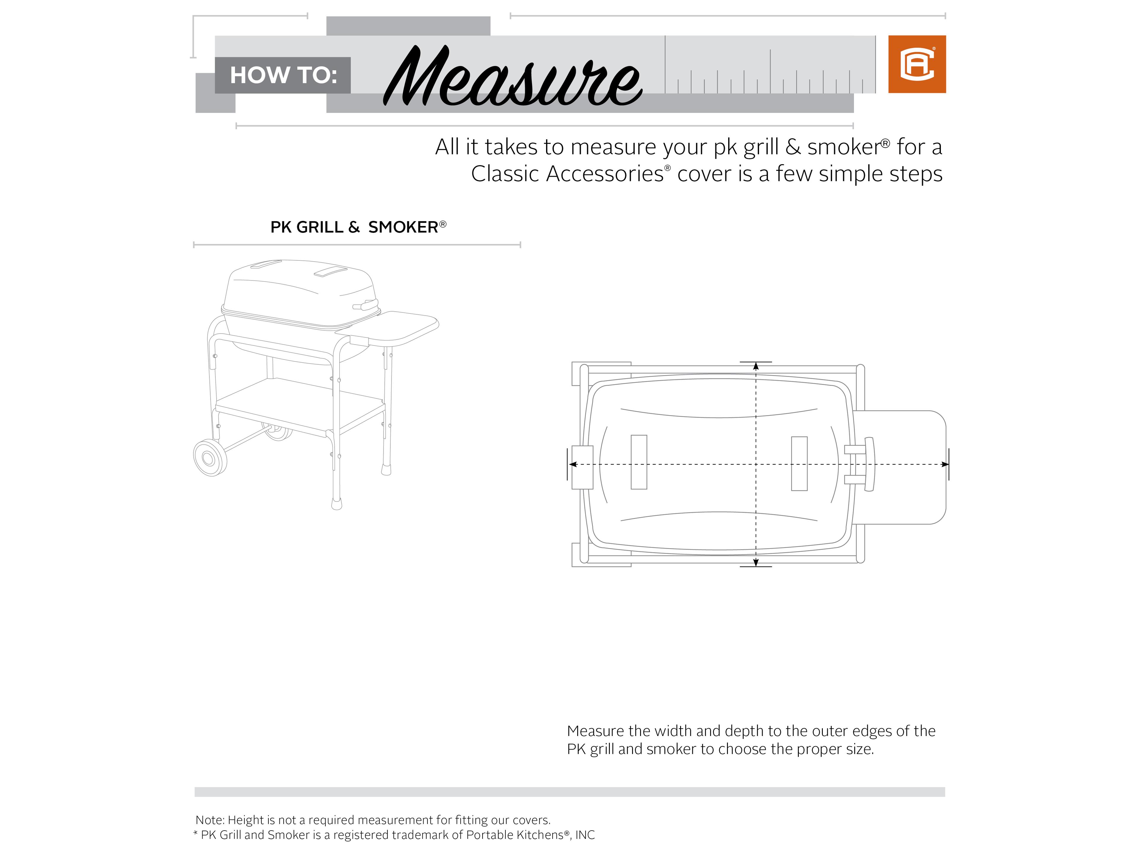 Duck Covers Veranda Pebble 34.5 Inch PK Grill & Smoker Center Cover