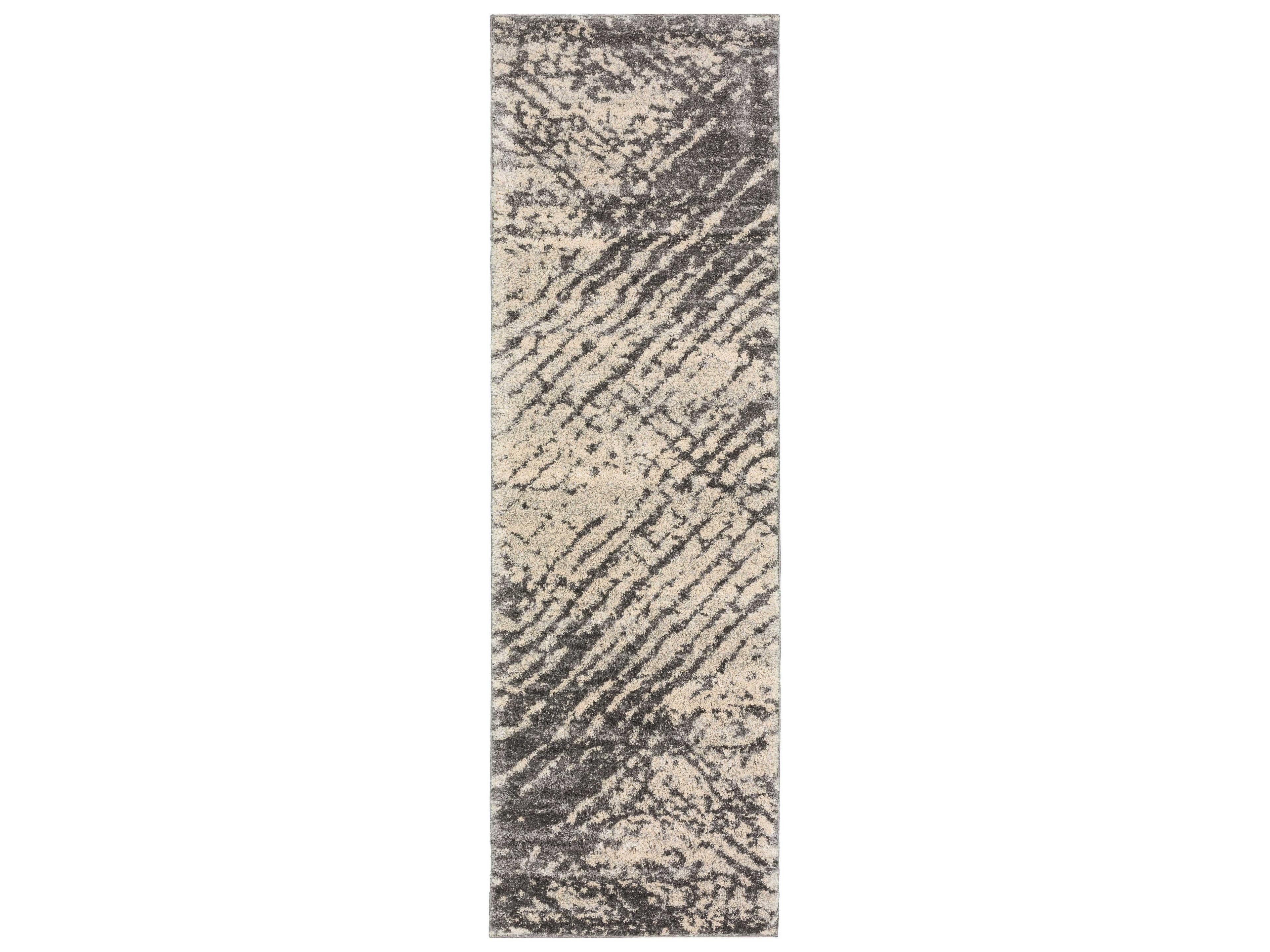 Barkley Shag Abstract Runner Area Rug