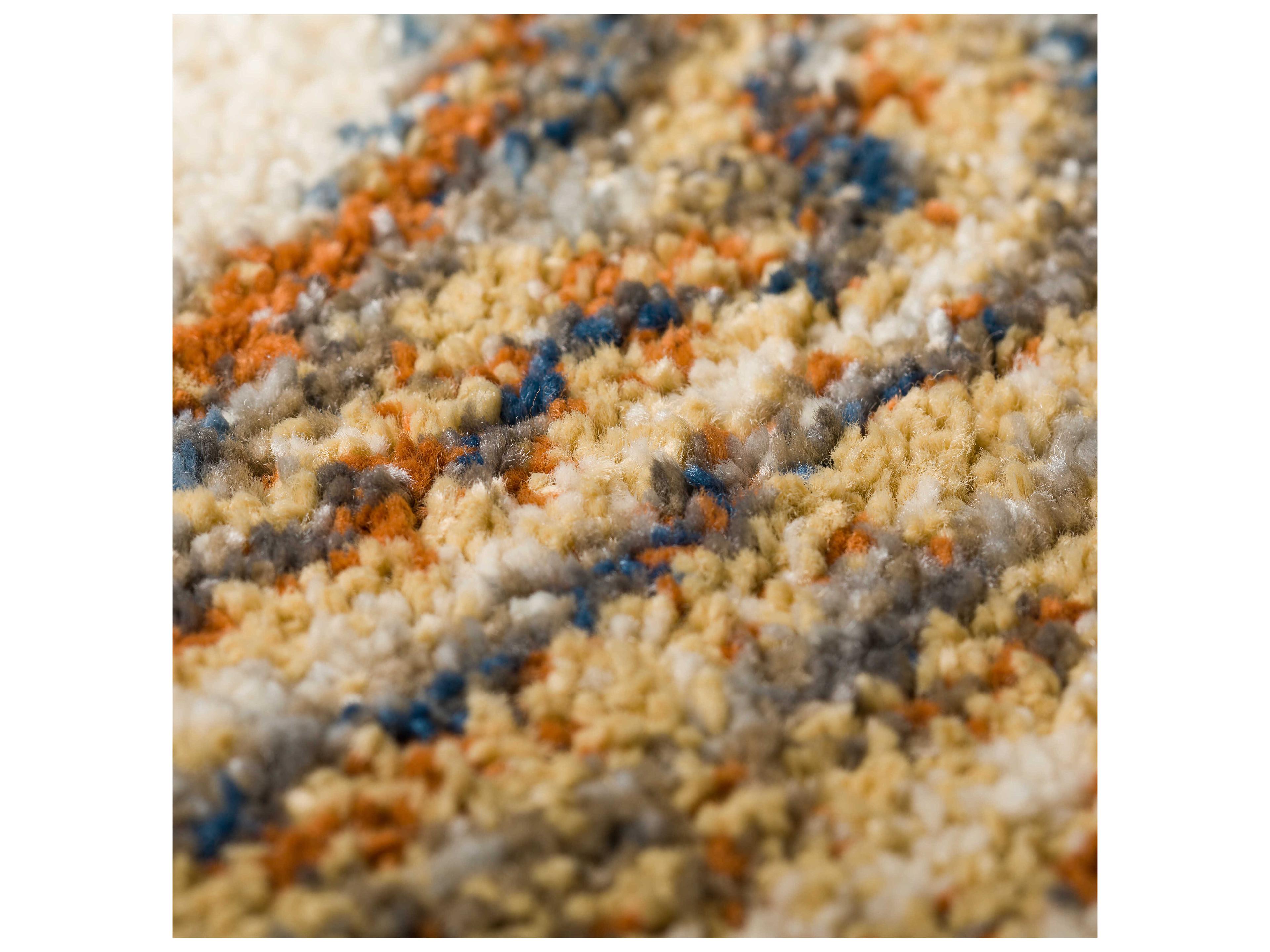 Dalyn Barkley Shag Abstract Runner Area Rug