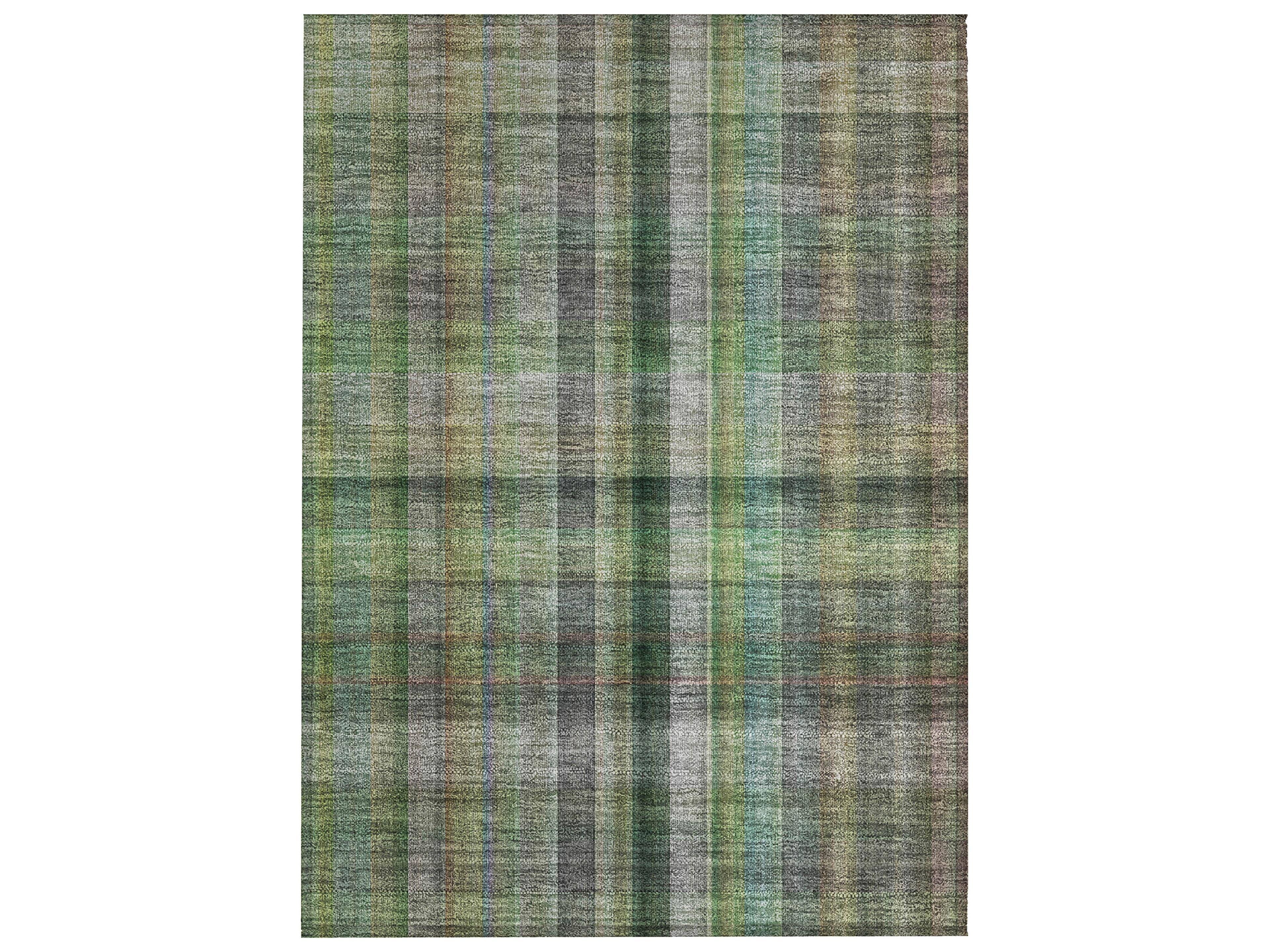 Chantille ACN548 Green Indoor Outdoor Runner Rug