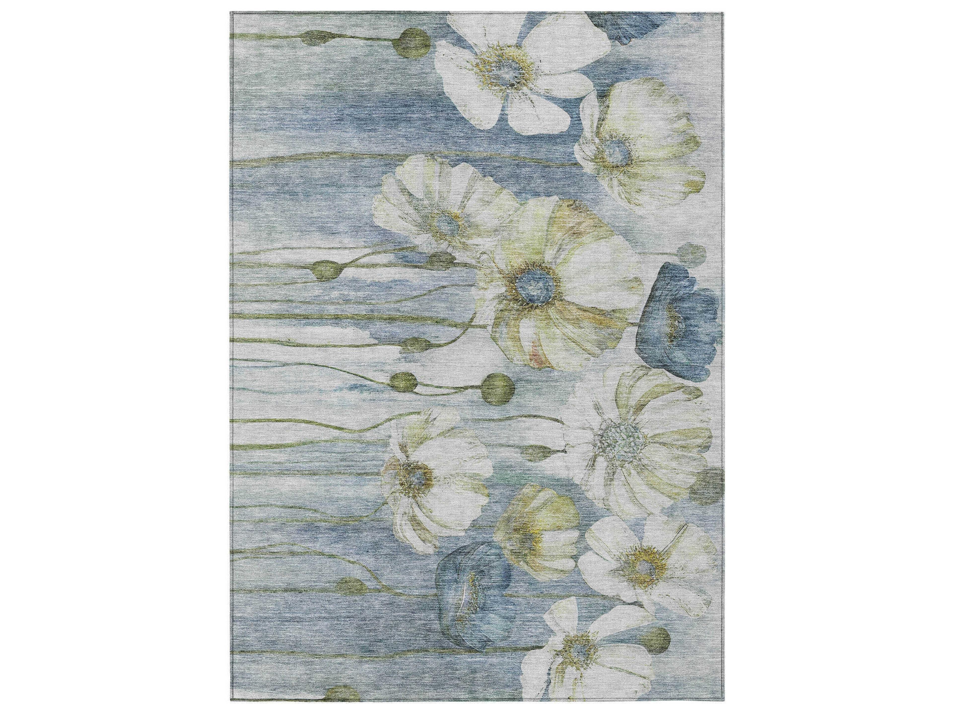 Chantille Floral Runner Area Rug