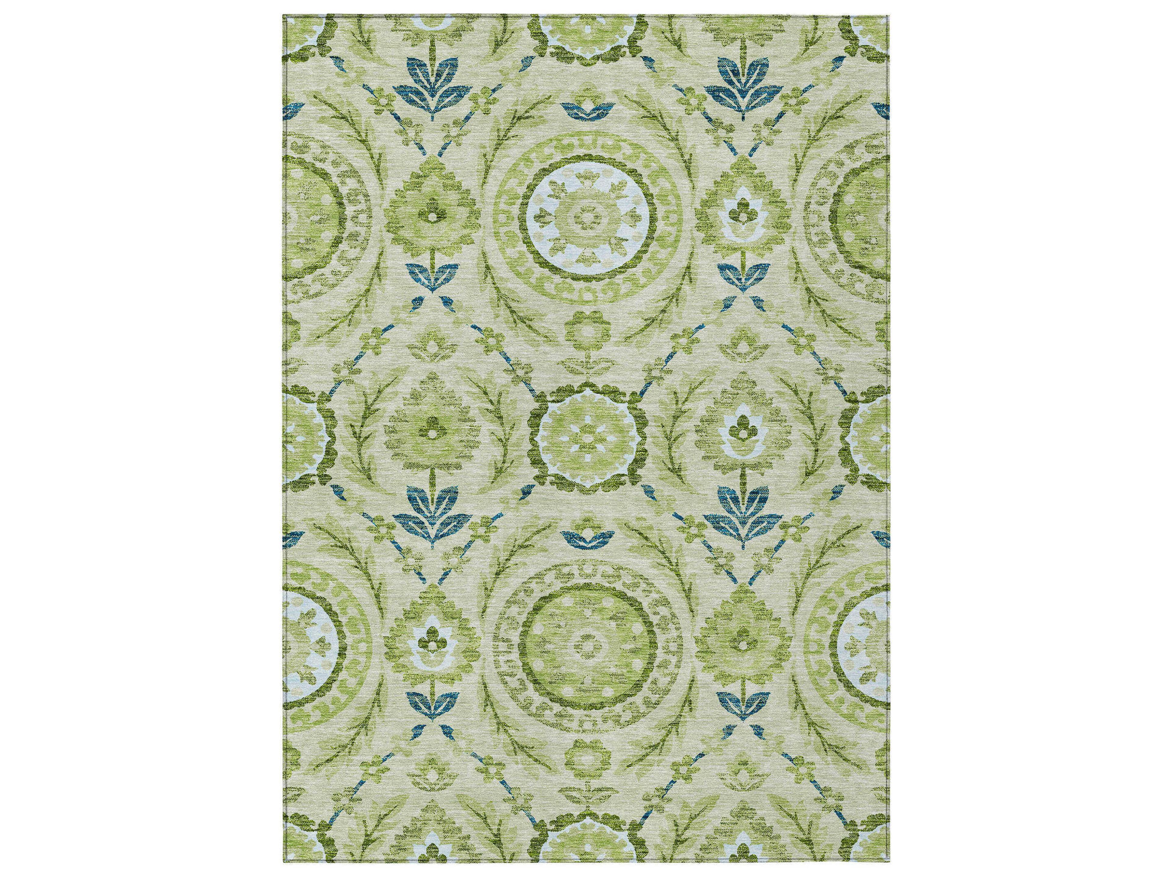 Chantille Damask Runner Area Rug