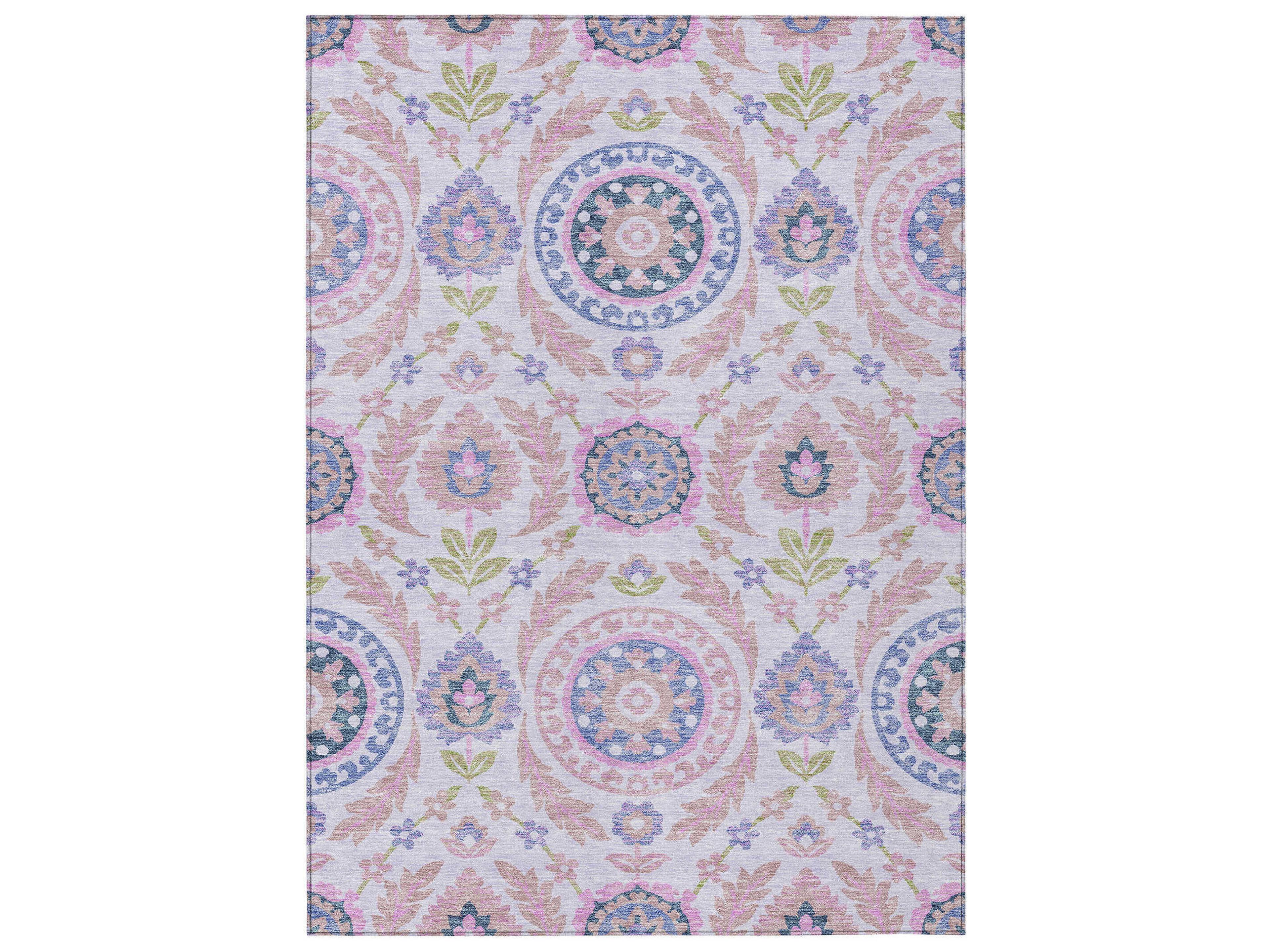 Chantille Damask Runner Area Rug