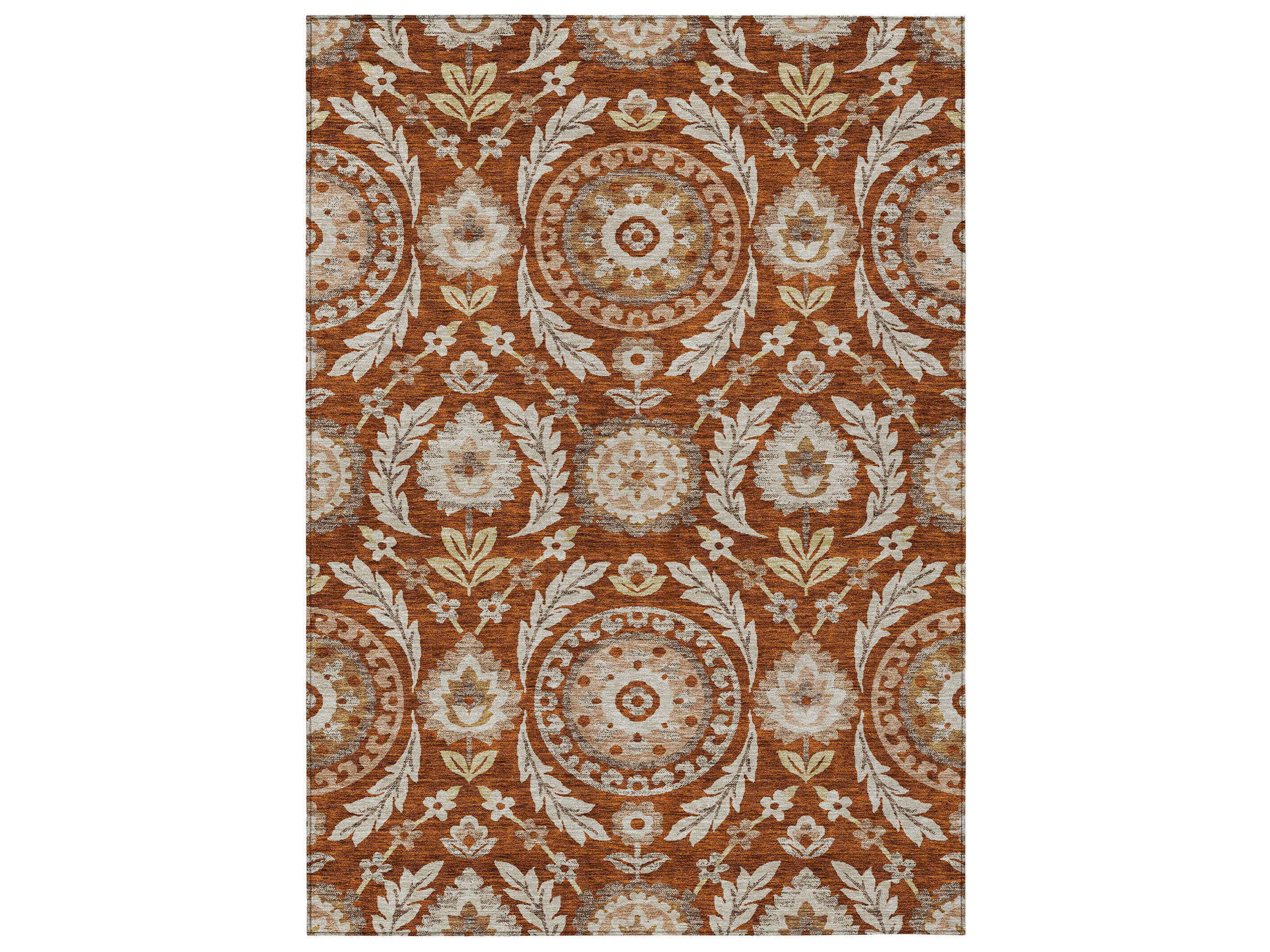 Chantille Damask Runner Area Rug