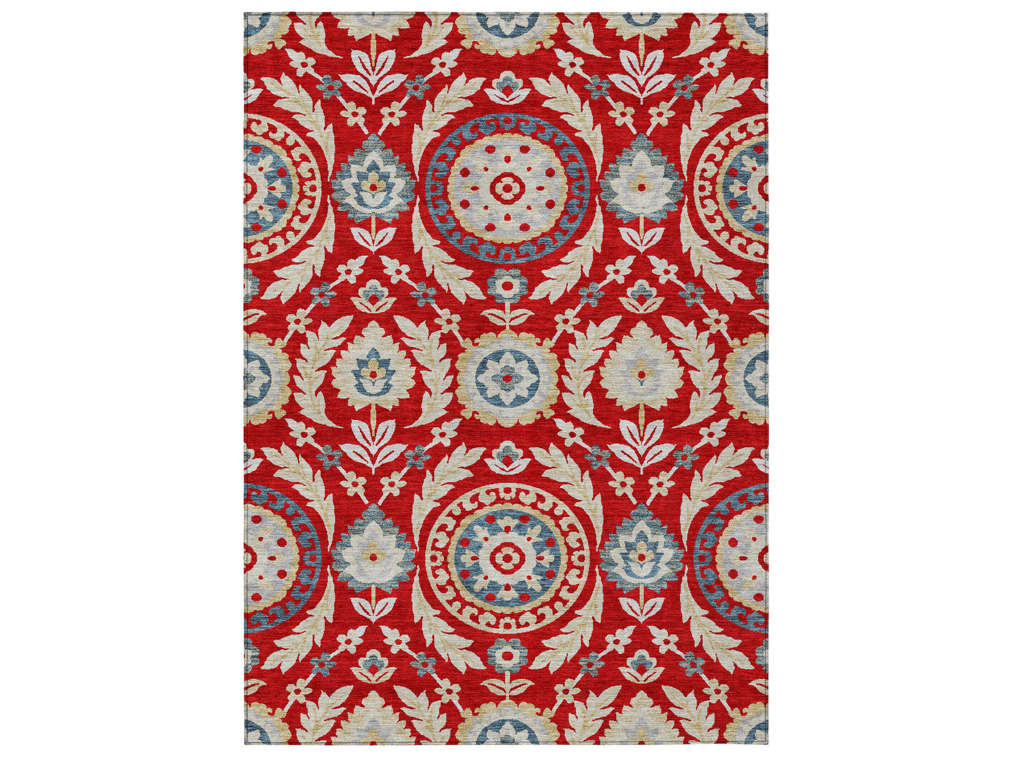 Chantille Damask Runner Area Rug