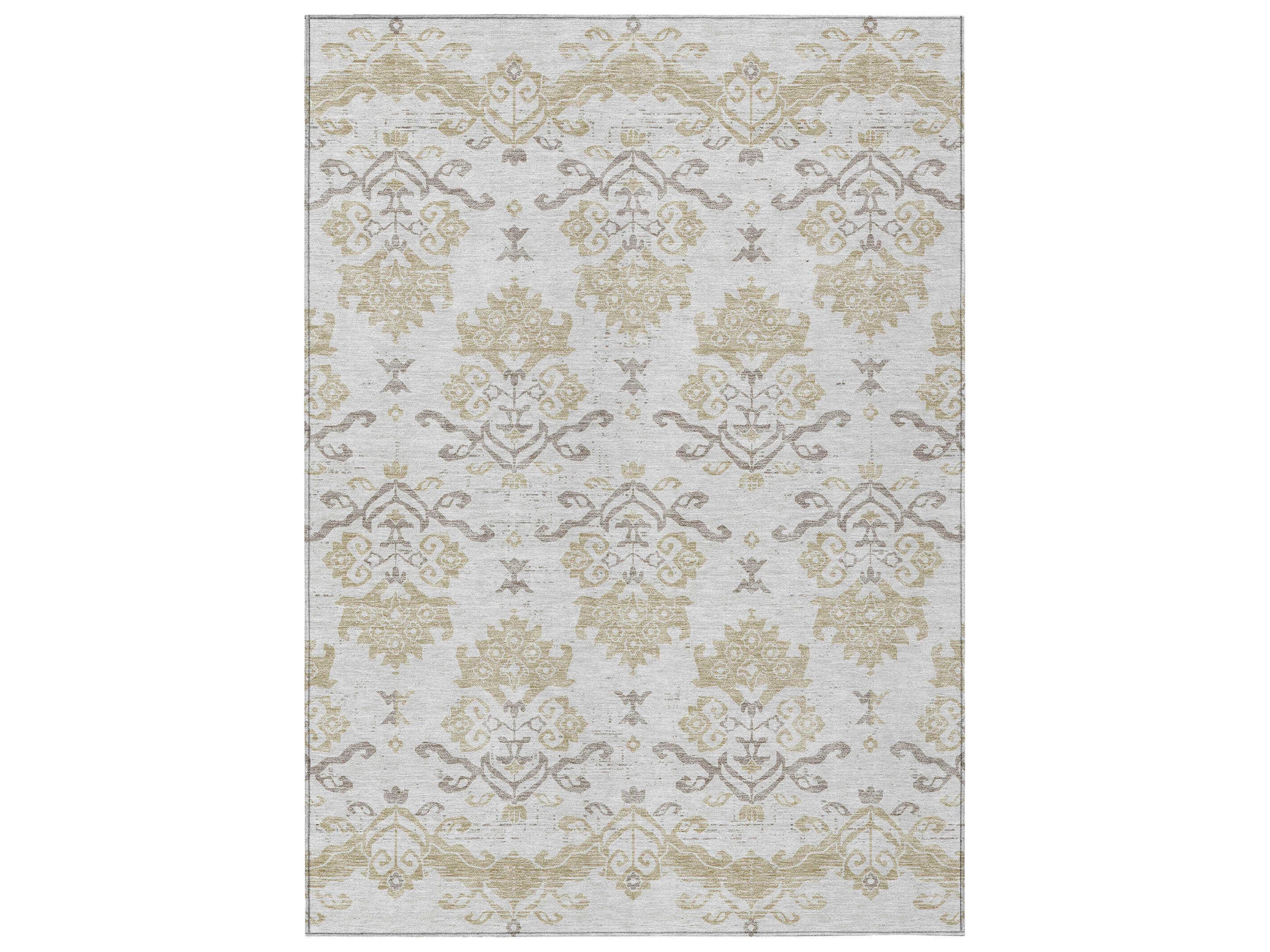 Chantille Damask Runner Area Rug
