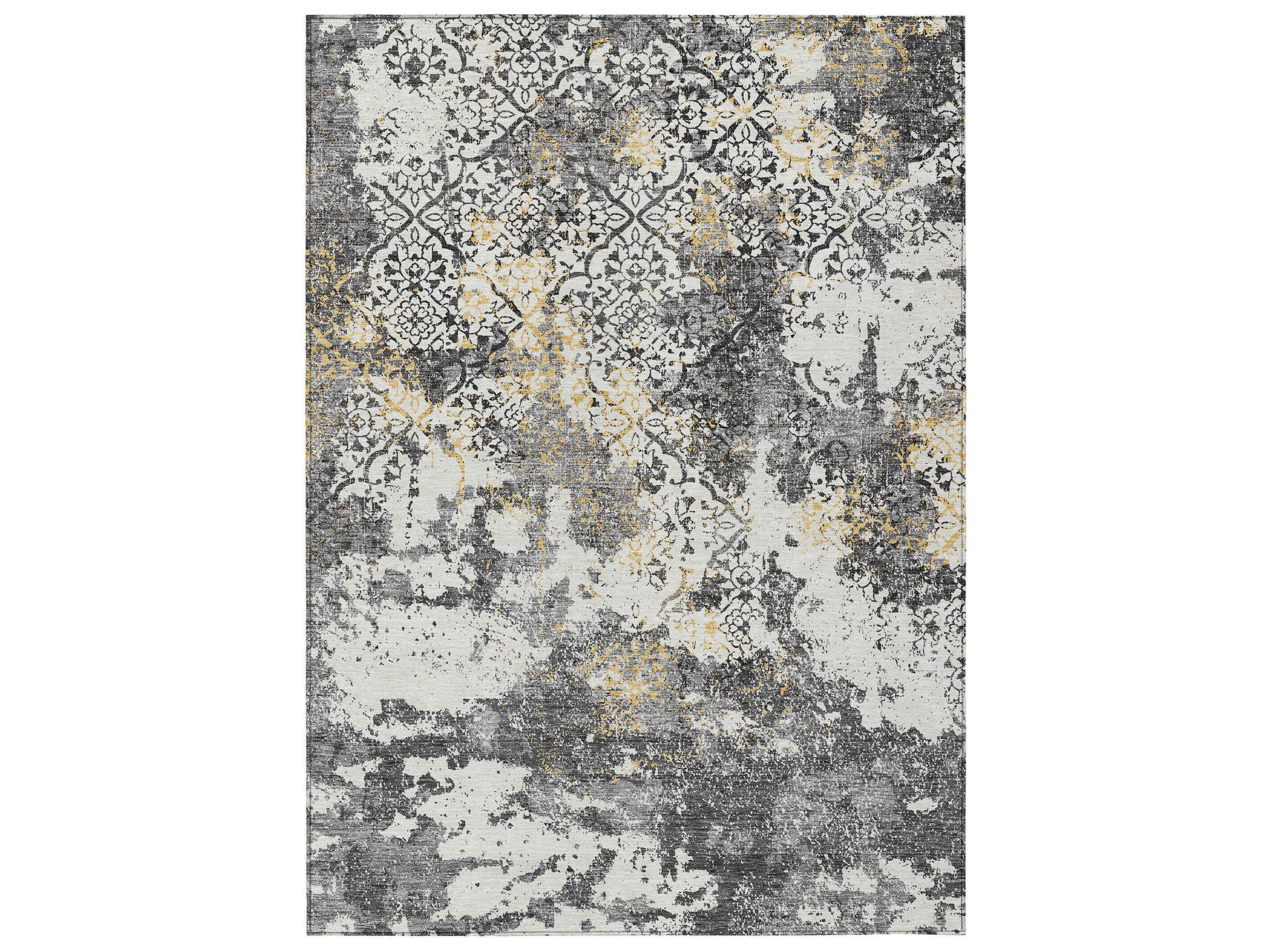 Chantille Damask Runner Area Rug