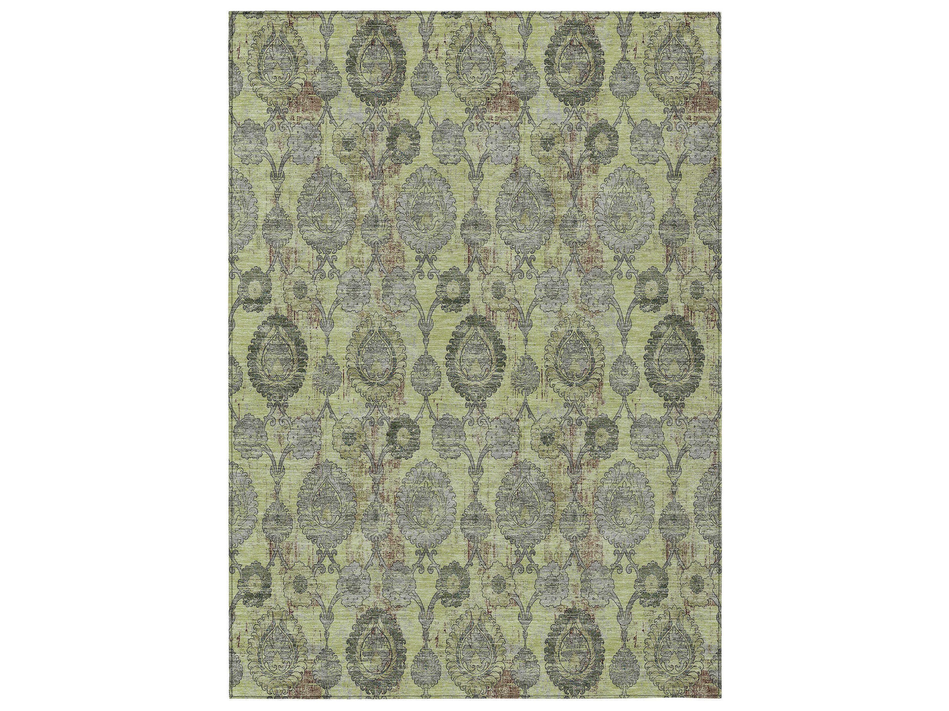 Chantille Damask Runner Area Rug