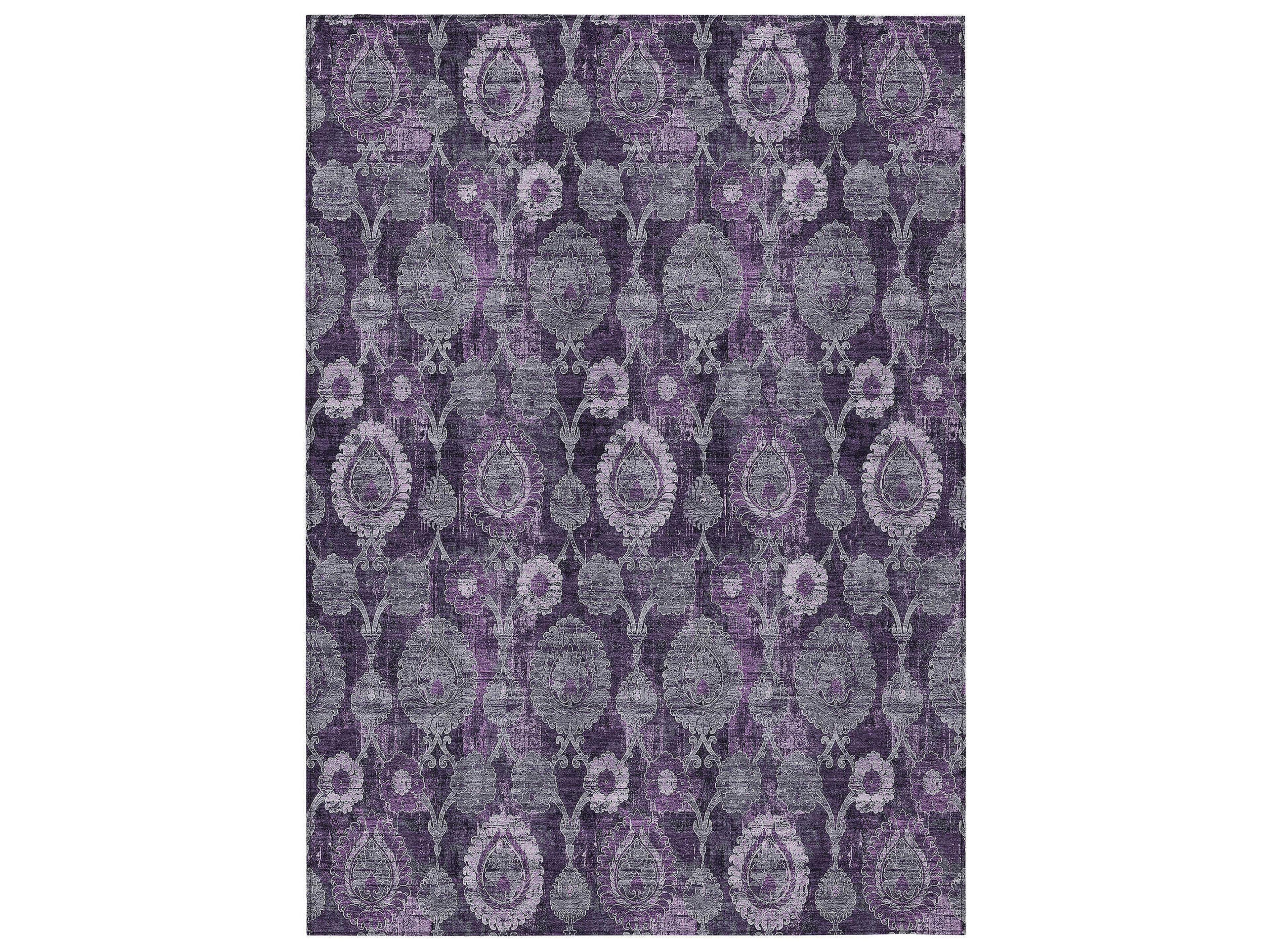 Chantille Damask Runner Area Rug