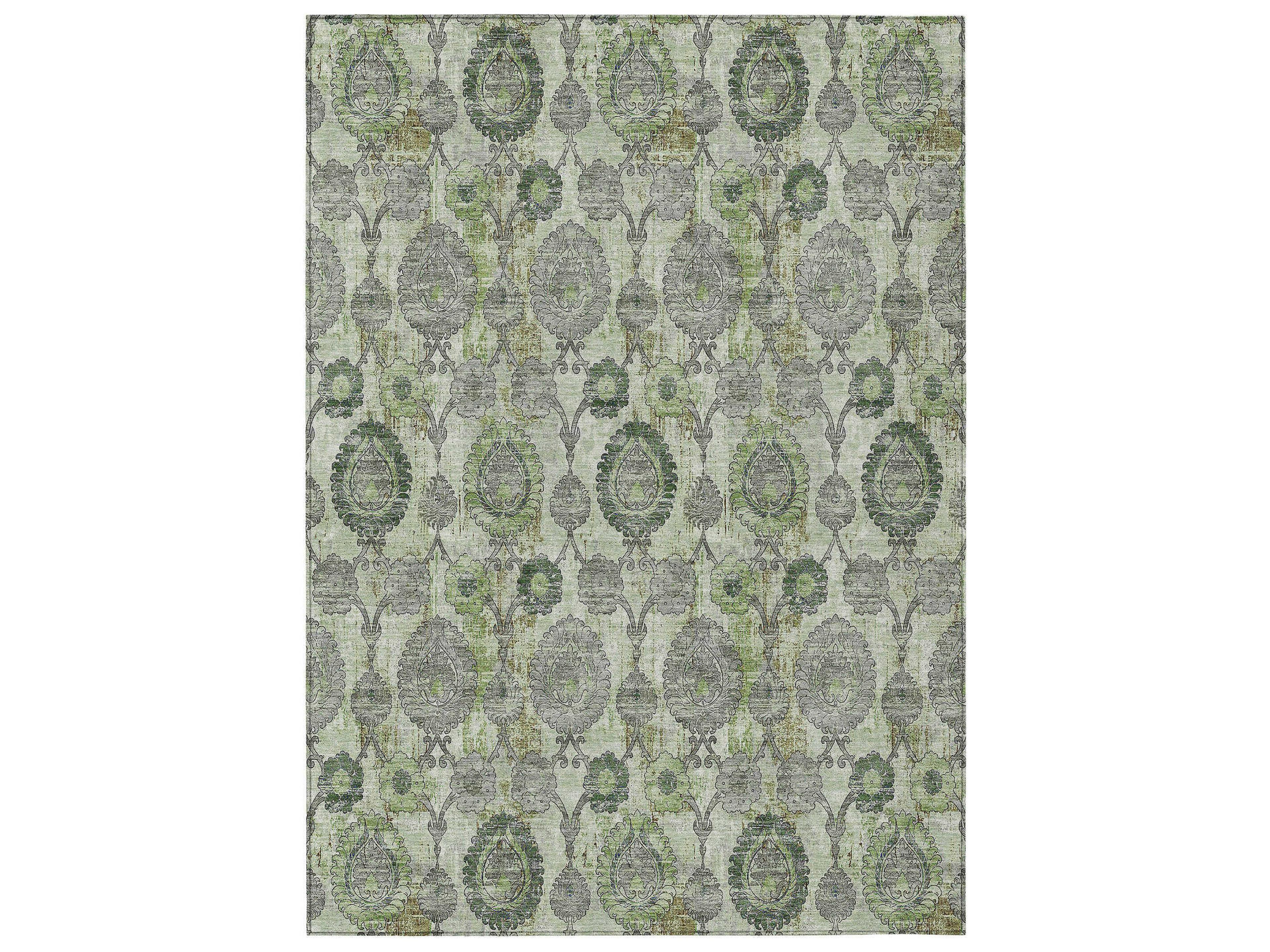 Chantille Damask Runner Area Rug