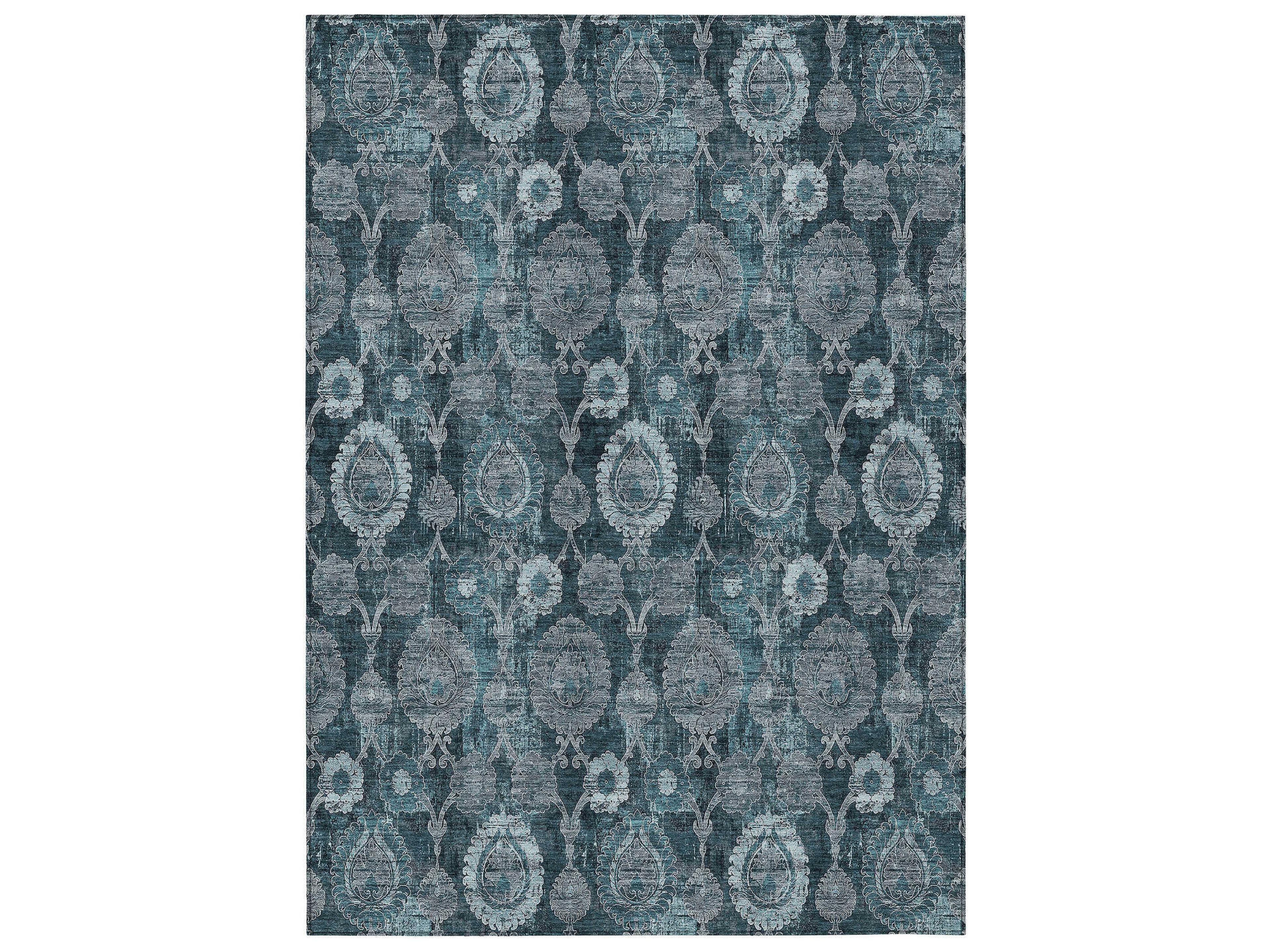 Chantille Damask Runner Area Rug