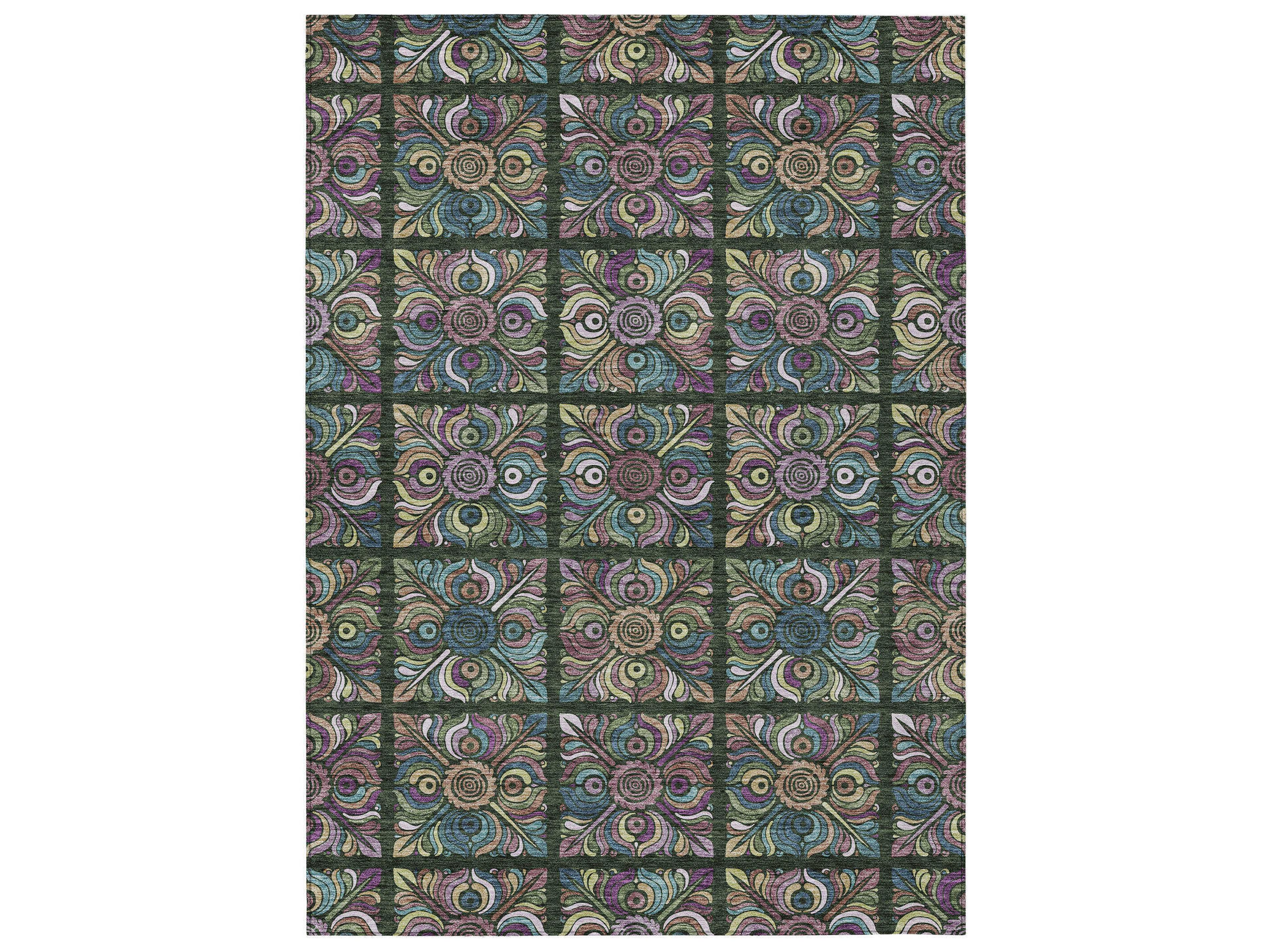 Chantille Floral Runner Area Rug