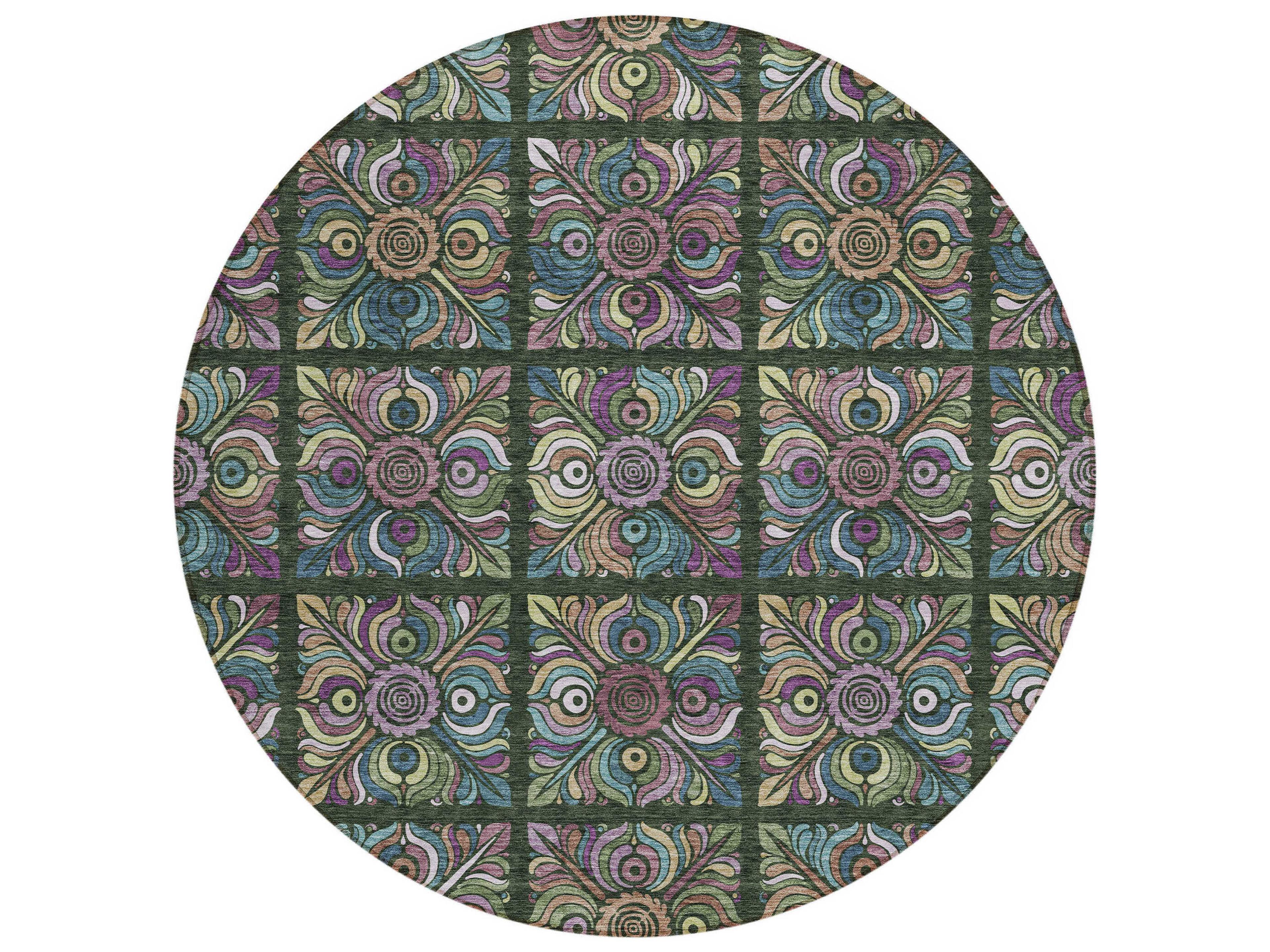 Dalyn Chantille Floral Runner Area Rug