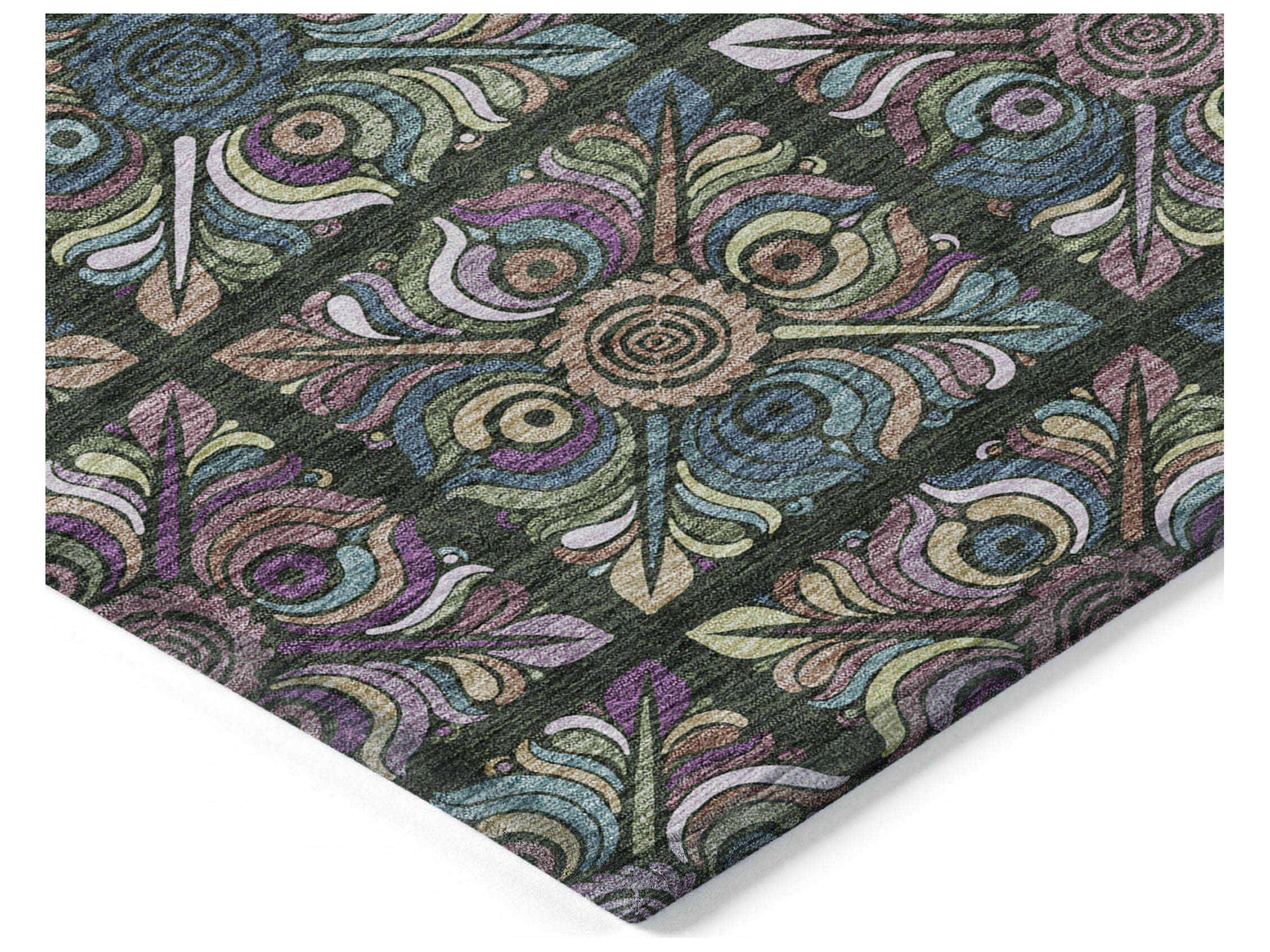Dalyn Chantille Floral Runner Area Rug