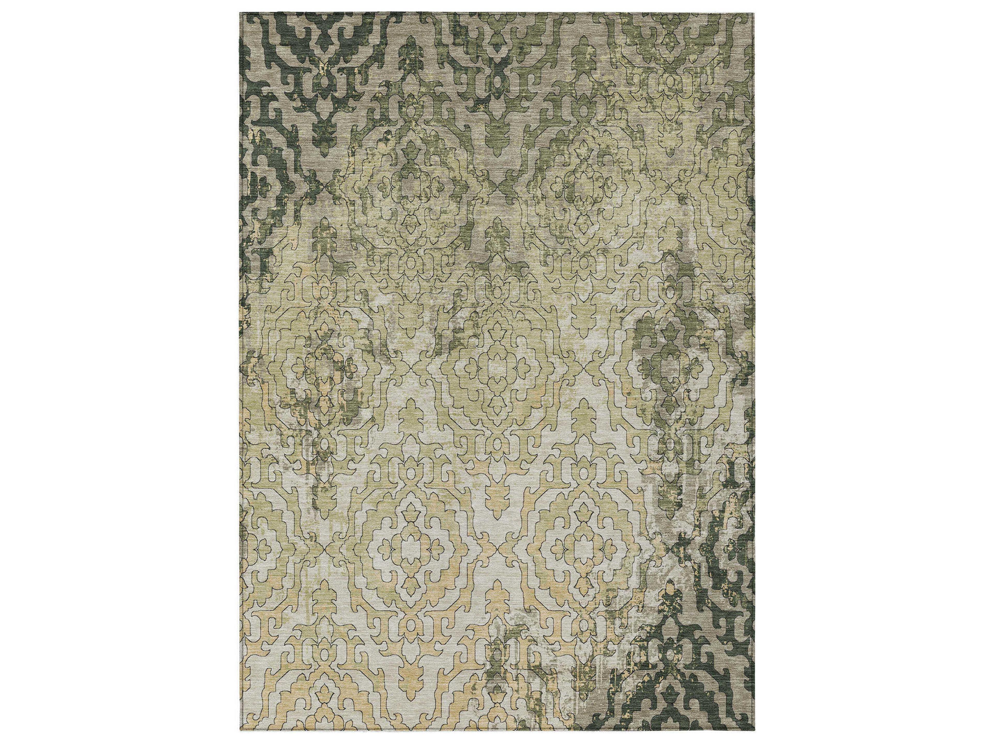 Chantille Damask Runner Area Rug