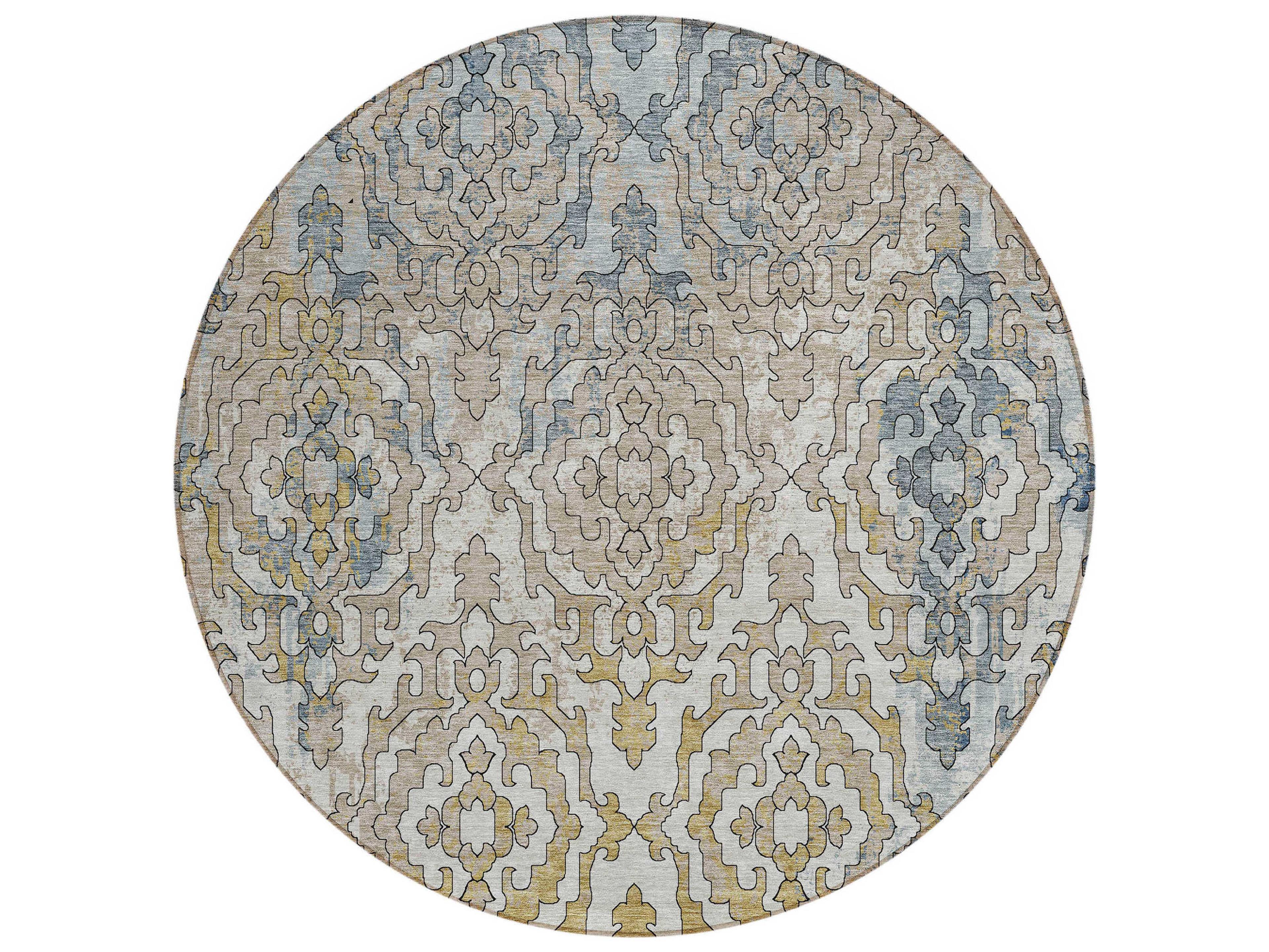 Dalyn Chantille Damask Runner Area Rug