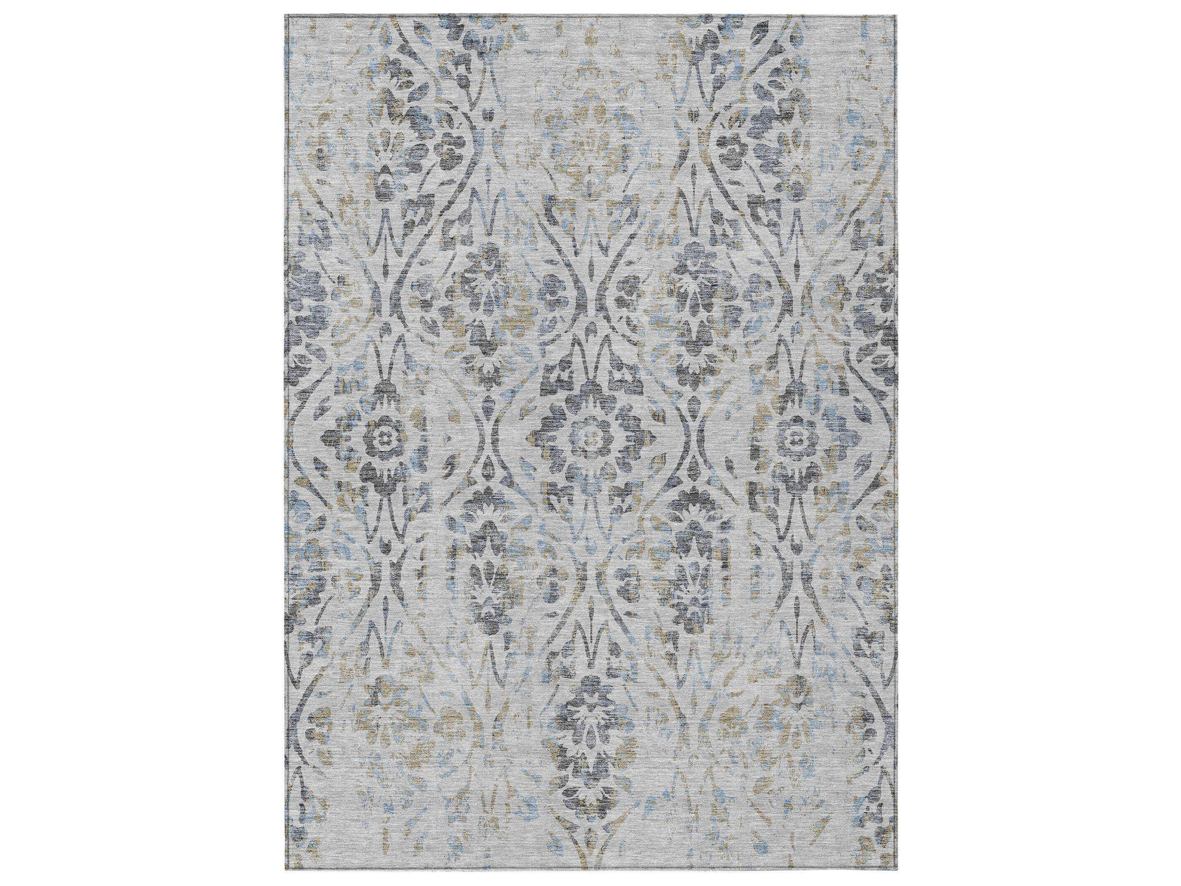 Chantille Damask Runner Area Rug