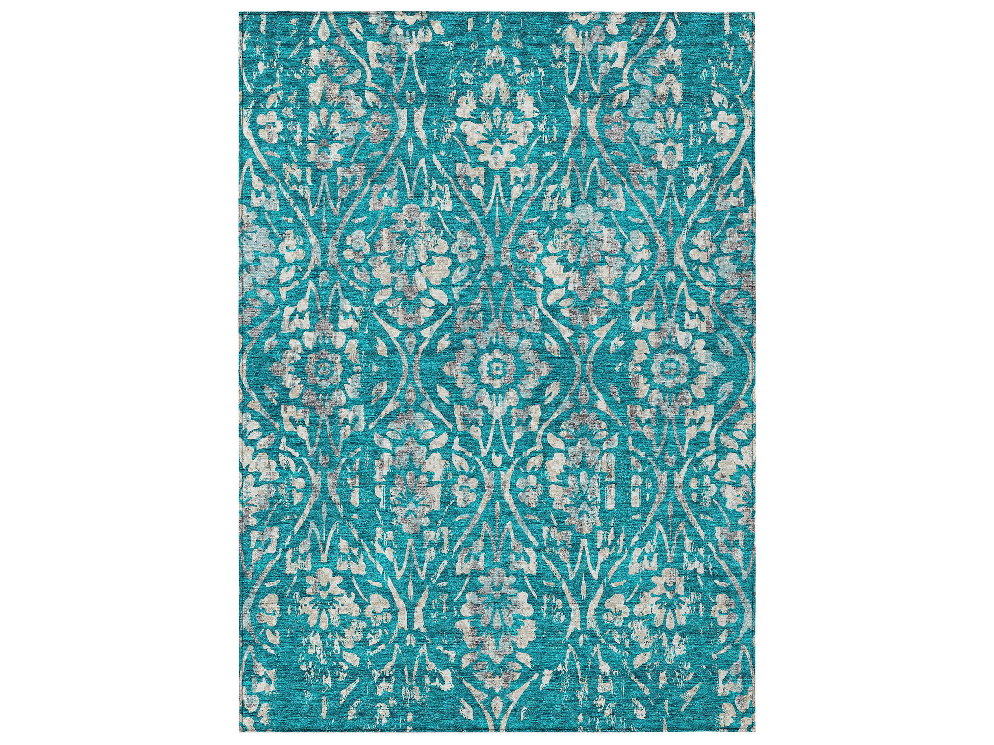 Chantille Damask Runner Area Rug