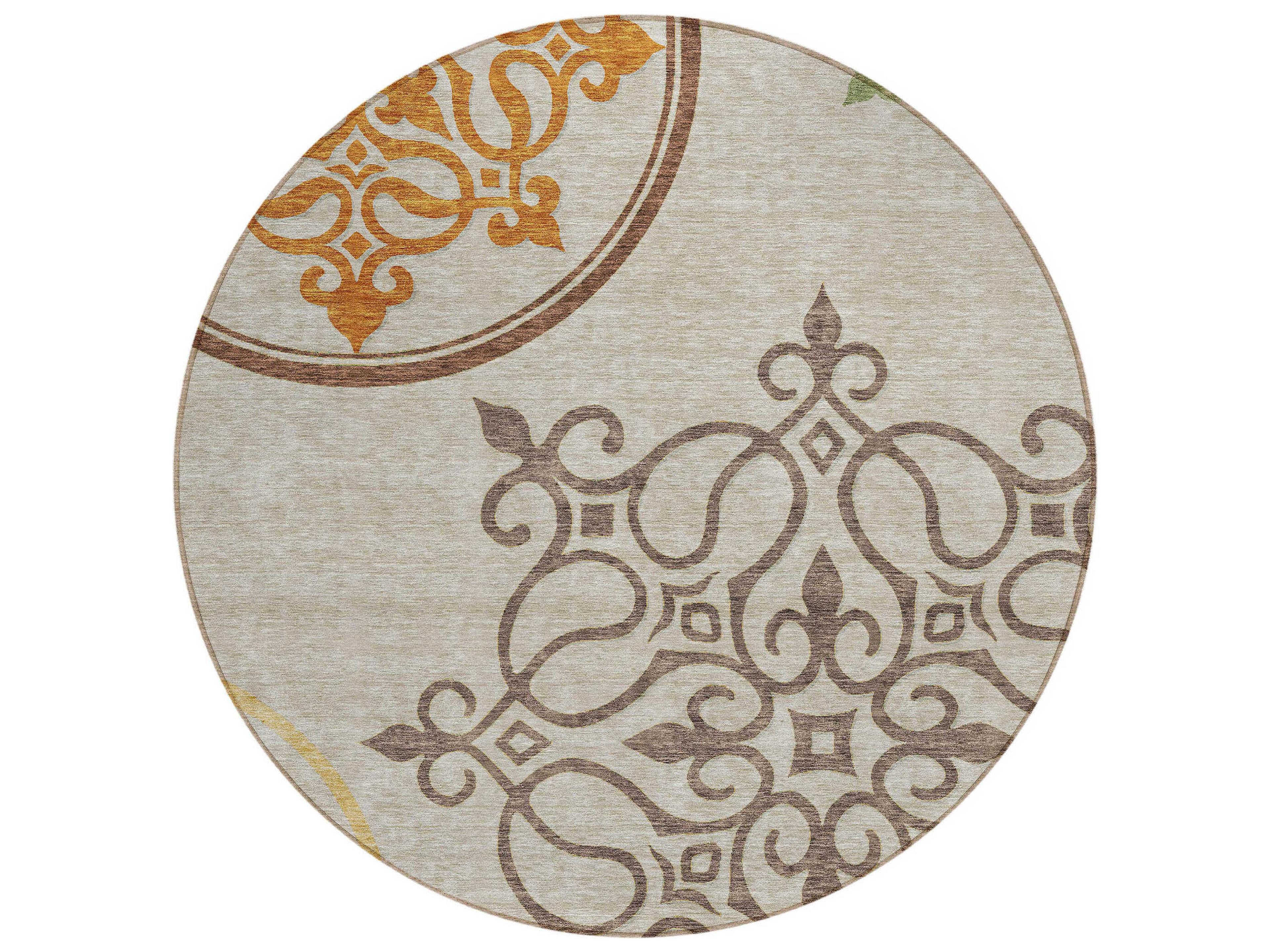 Dalyn Chantille Damask Runner Area Rug