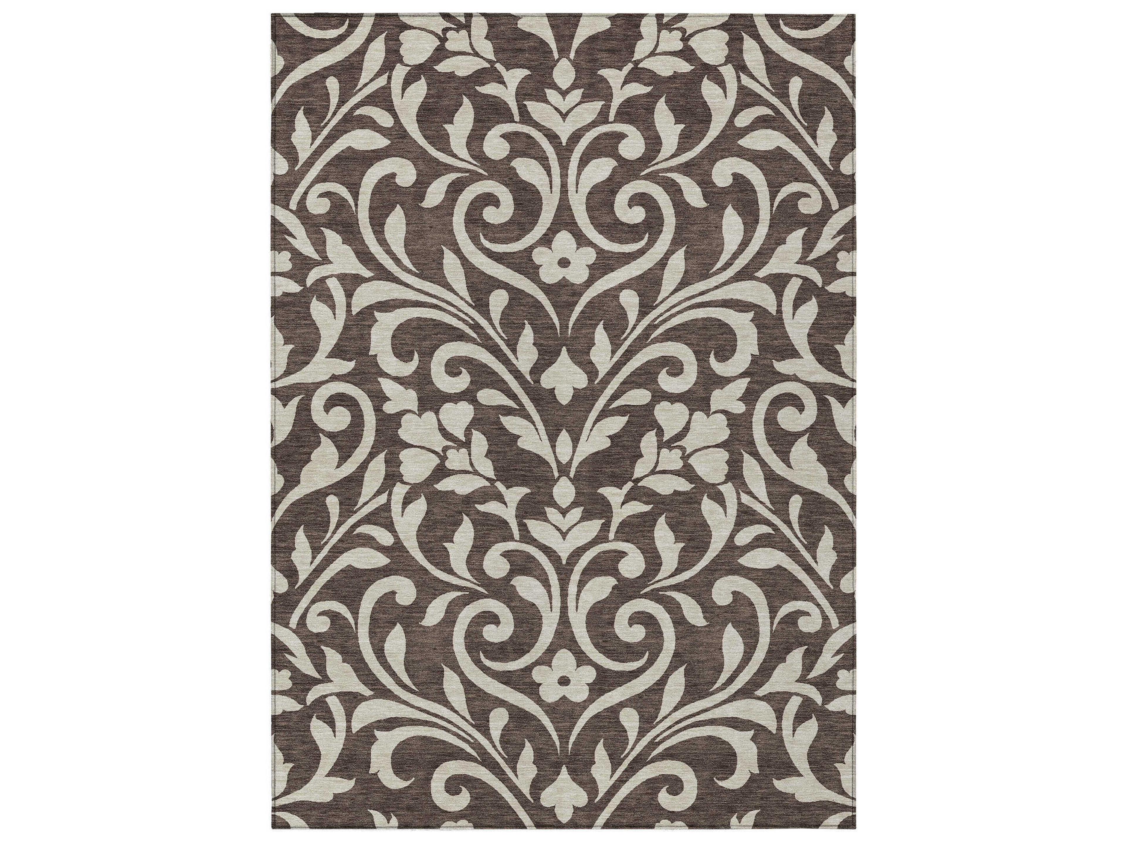 Chantille Damask Runner Area Rug
