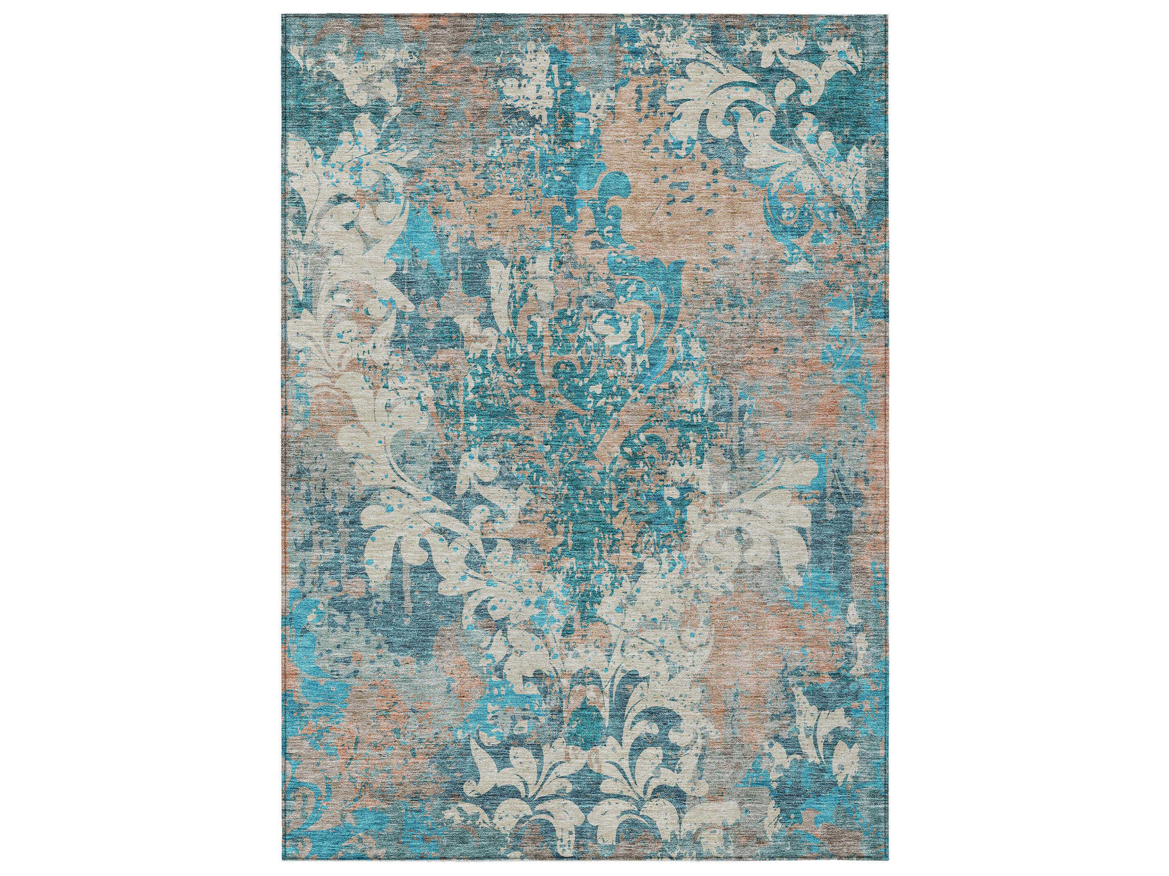 Chantille Damask Runner Area Rug