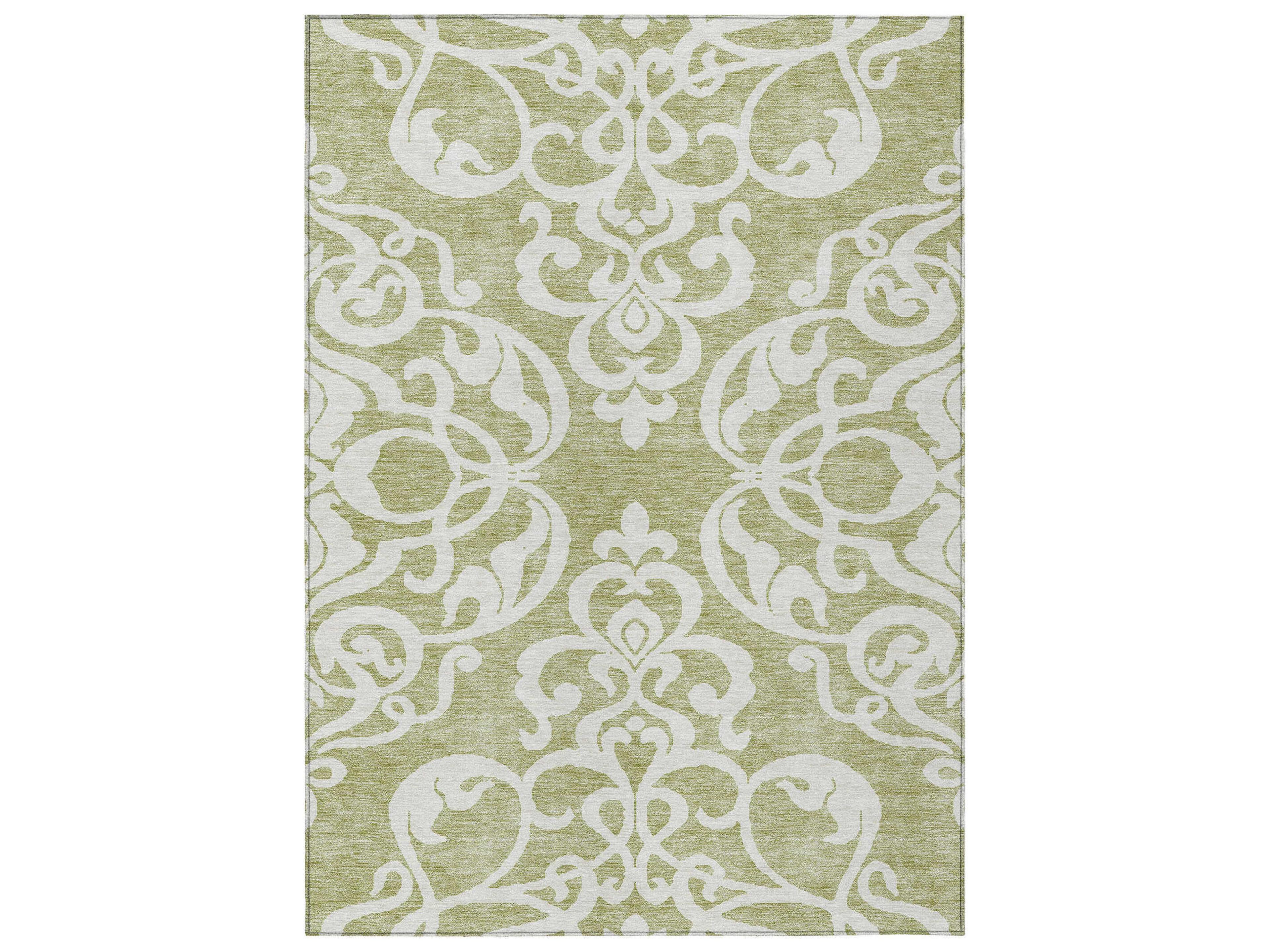 Chantille Damask Runner Area Rug