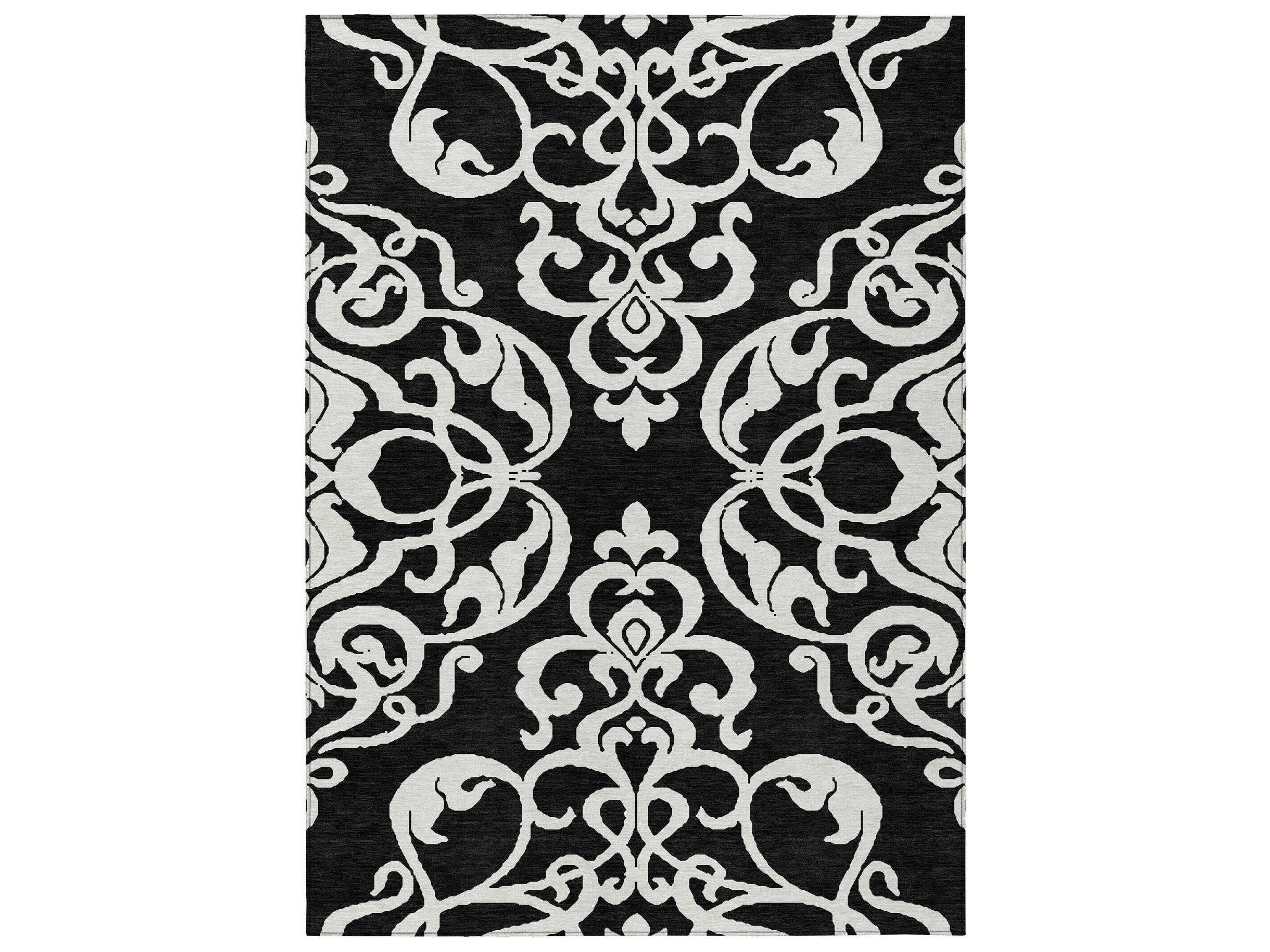 Chantille Damask Runner Area Rug