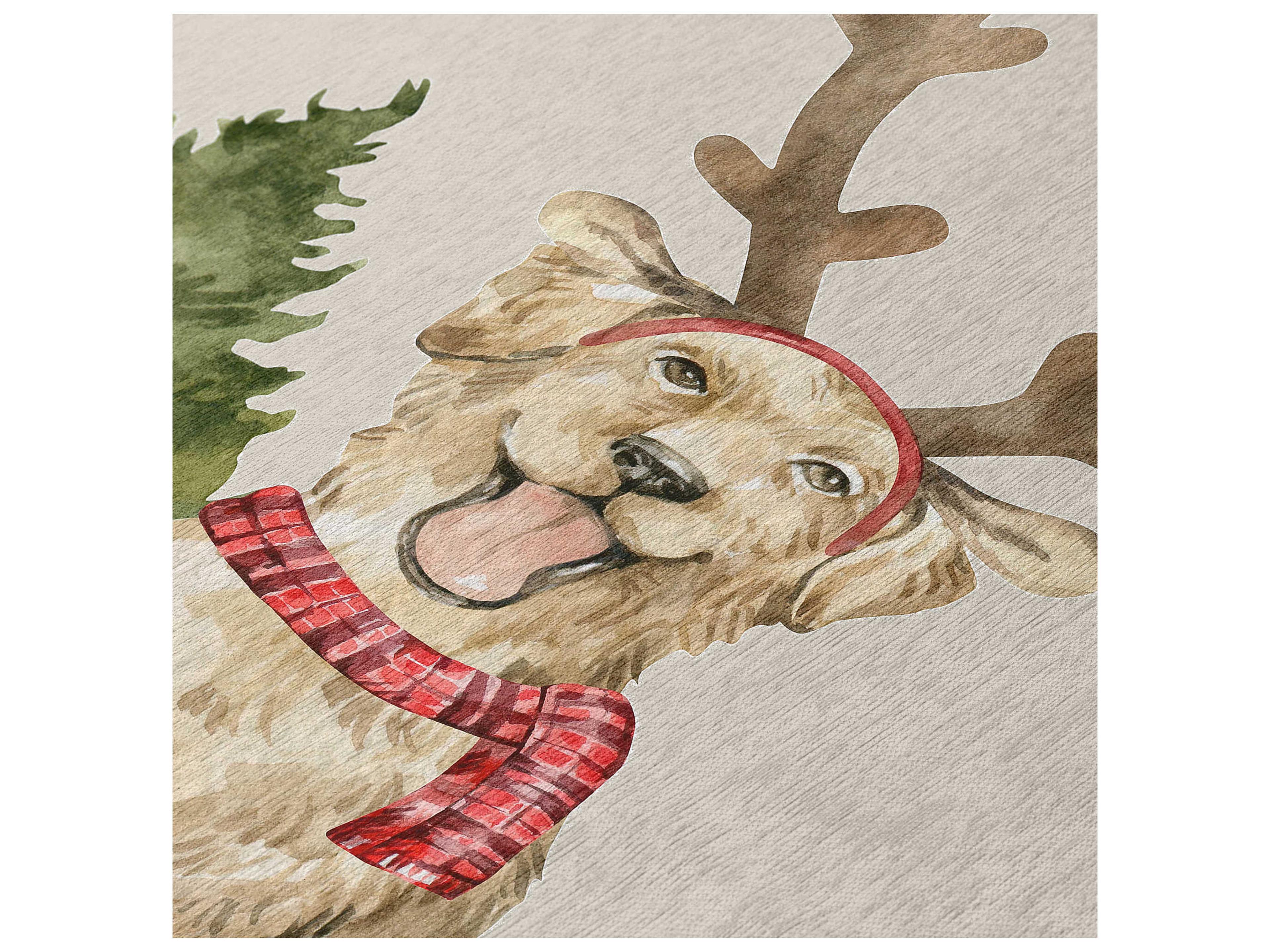 Dalyn Cozy Winter Graphic Runner Area Rug