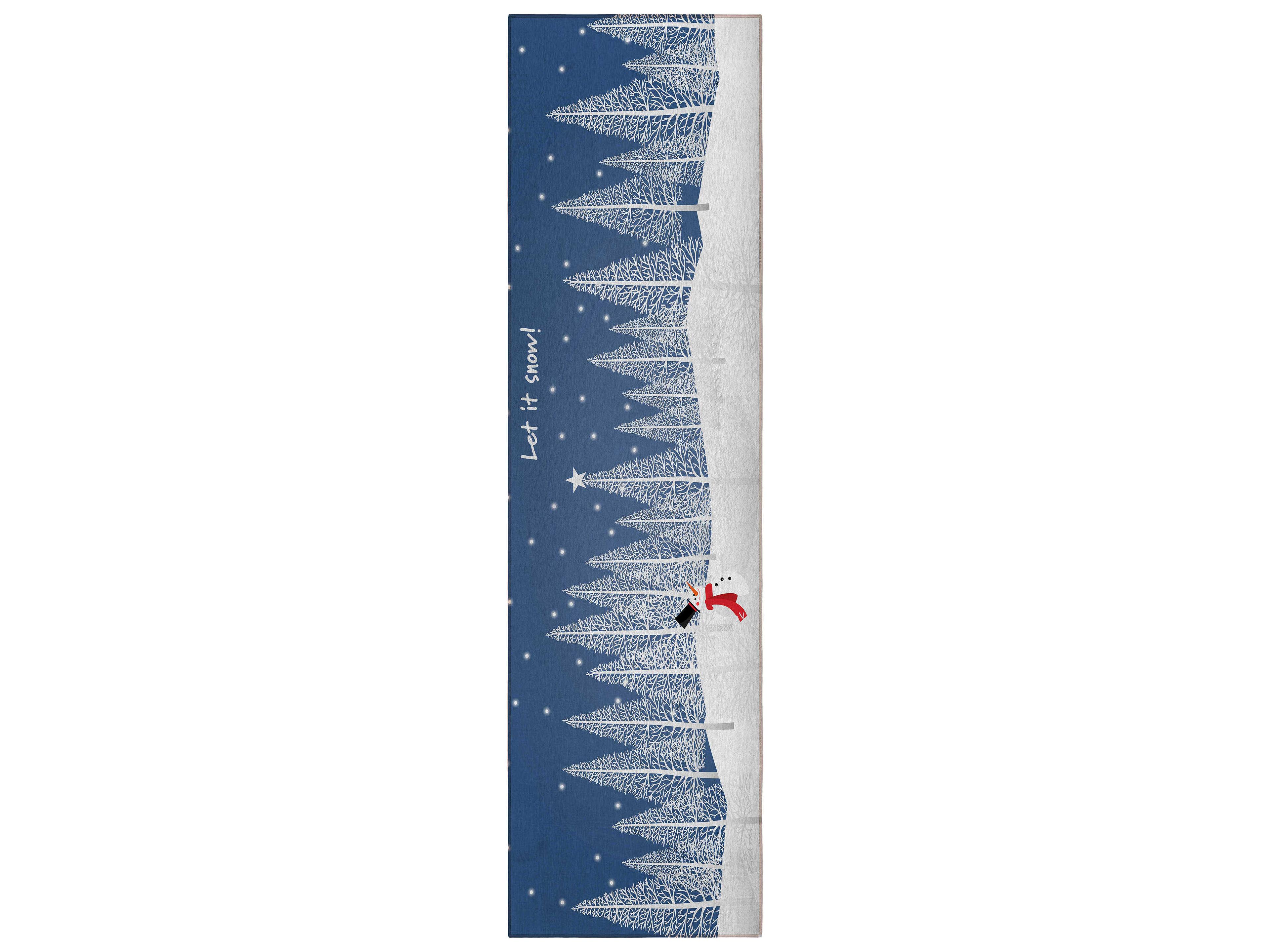 Cozy Winter Graphic Runner Area Rug