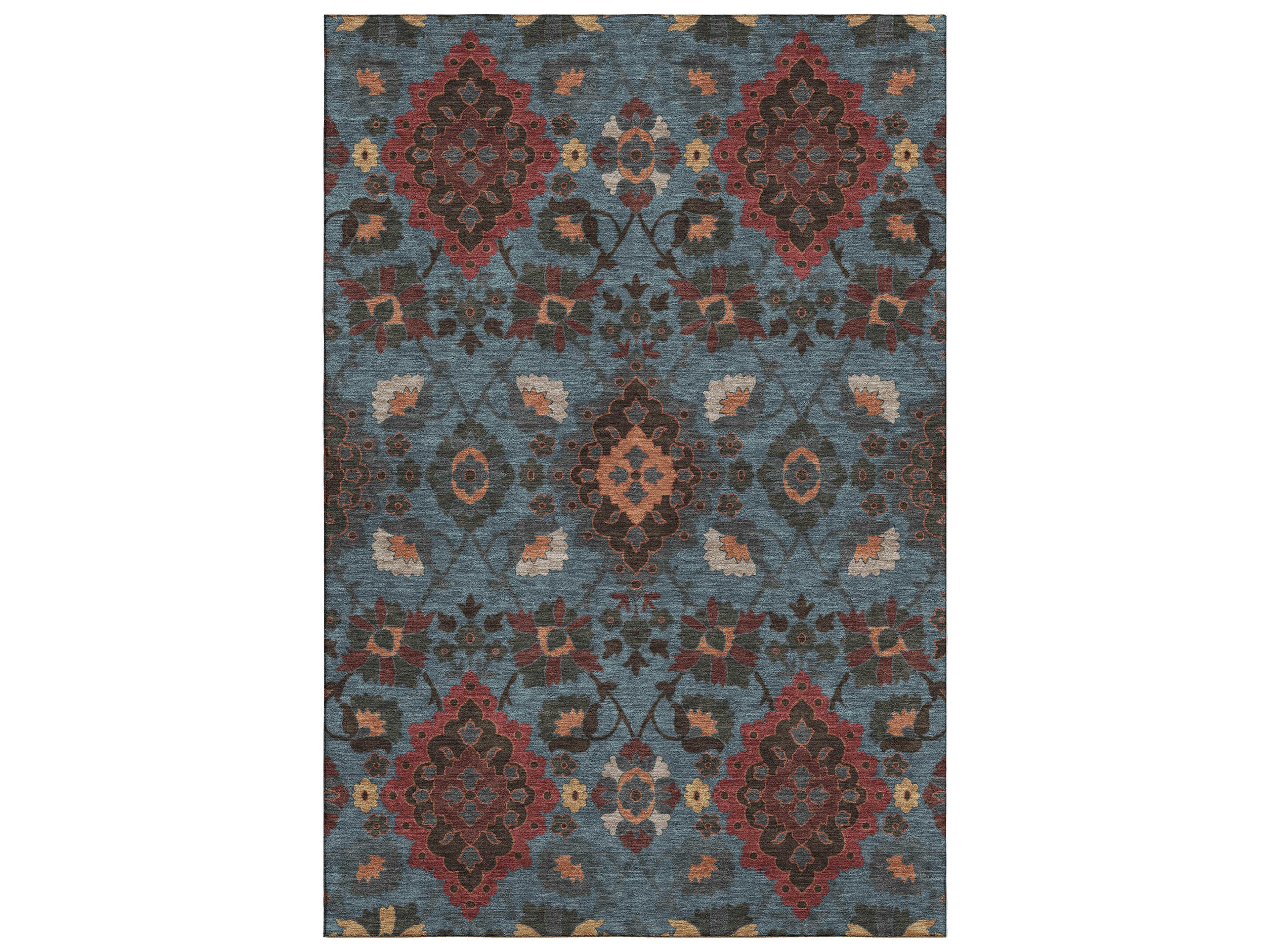 Mayfield Damask Area Rug