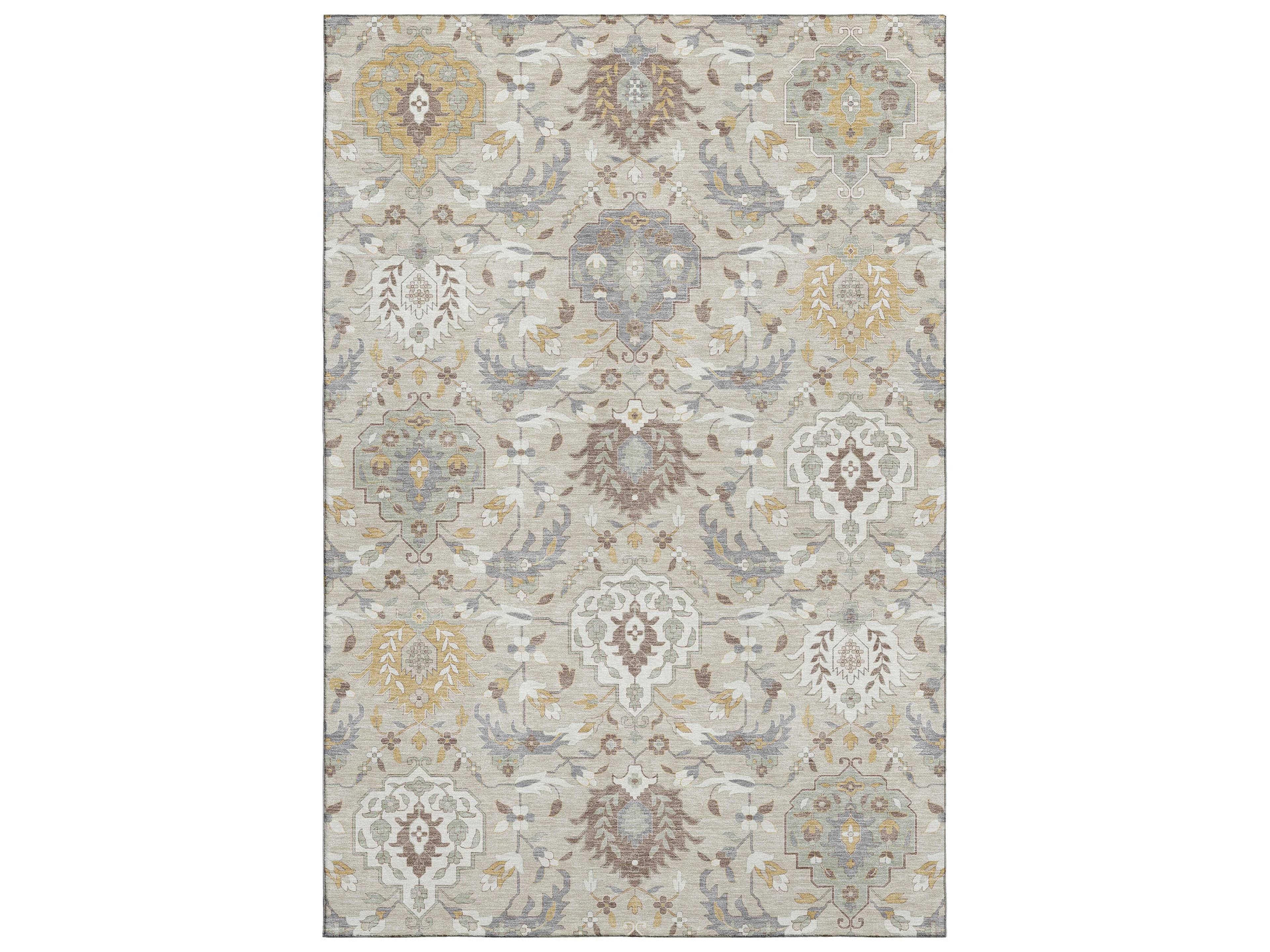 Mayfield Damask Area Rug