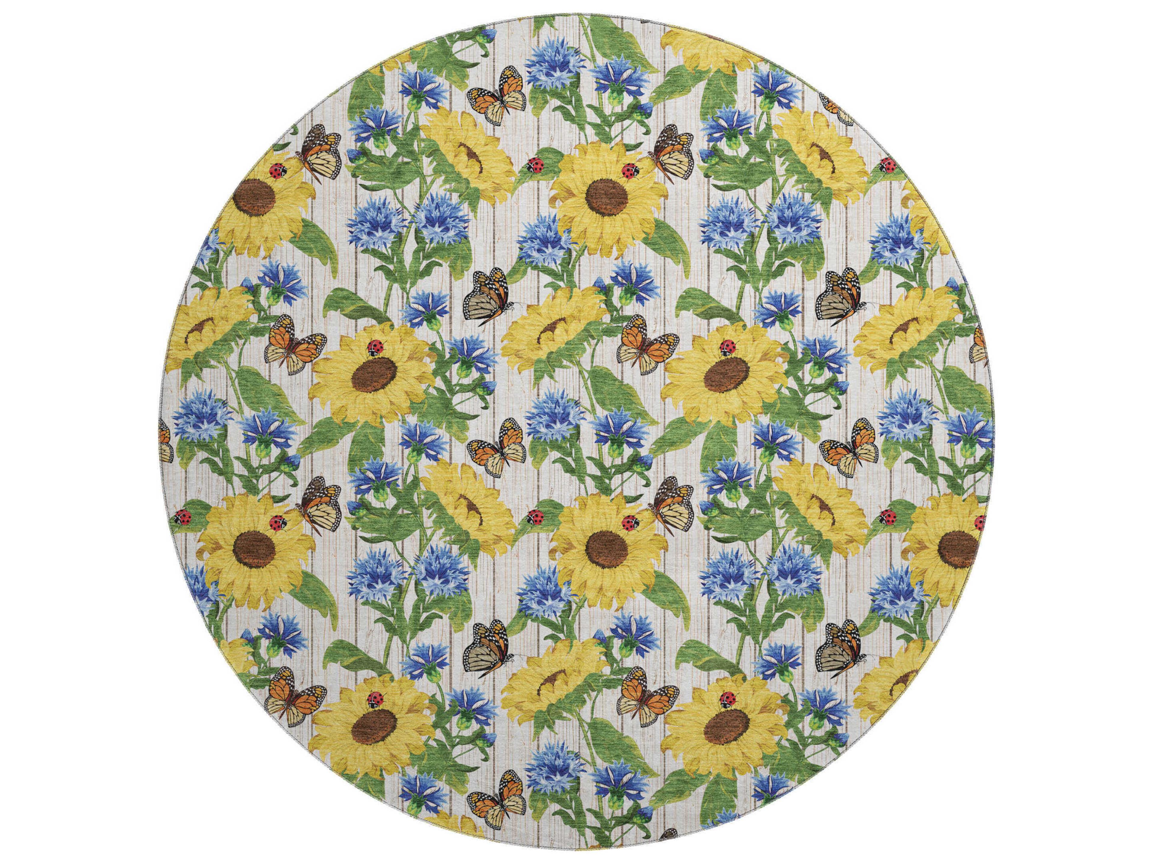 Dalyn Mayfield Floral Area Rug