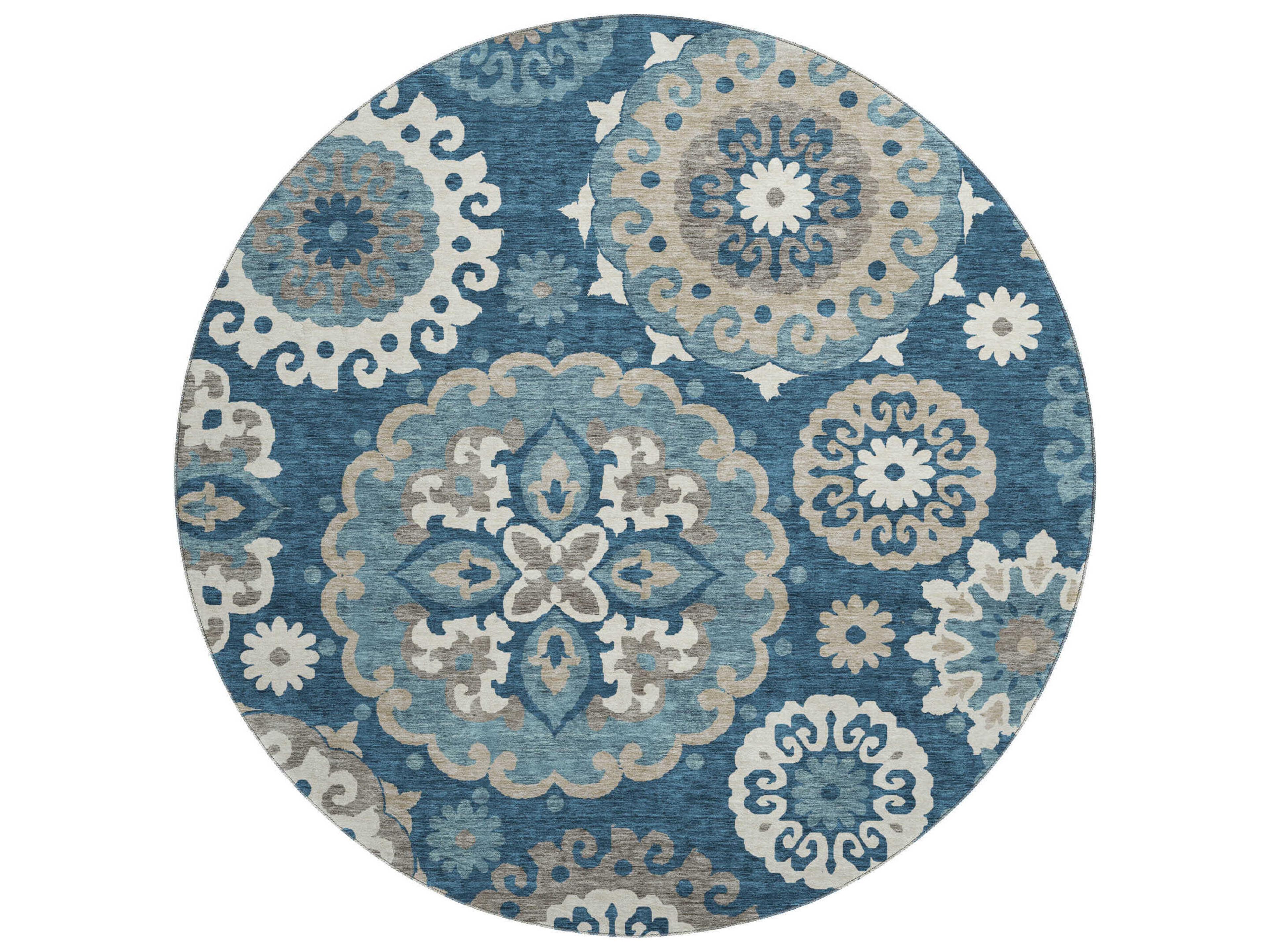 Dalyn Mayfield Damask Area Rug