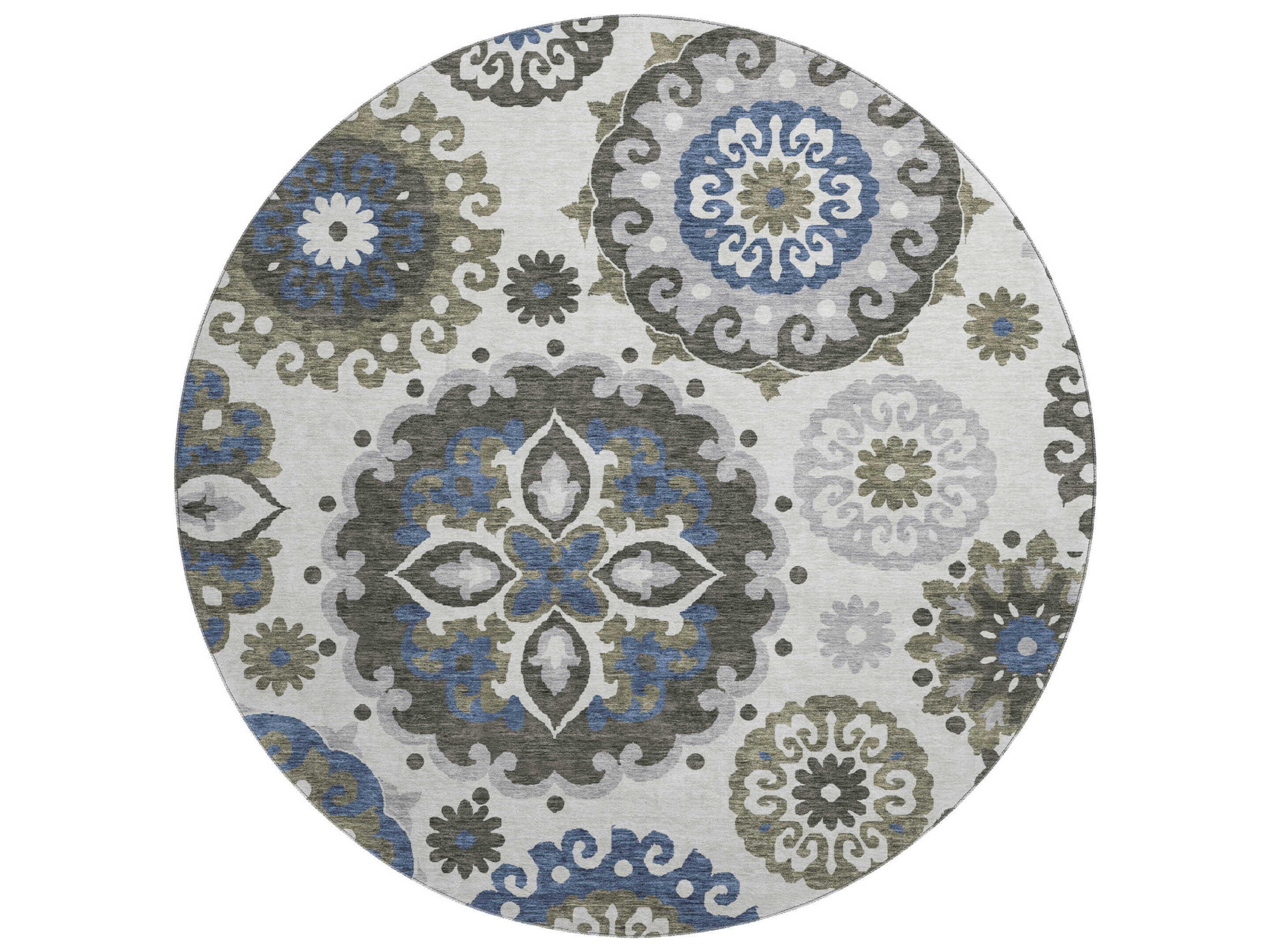 Dalyn Mayfield Damask Area Rug
