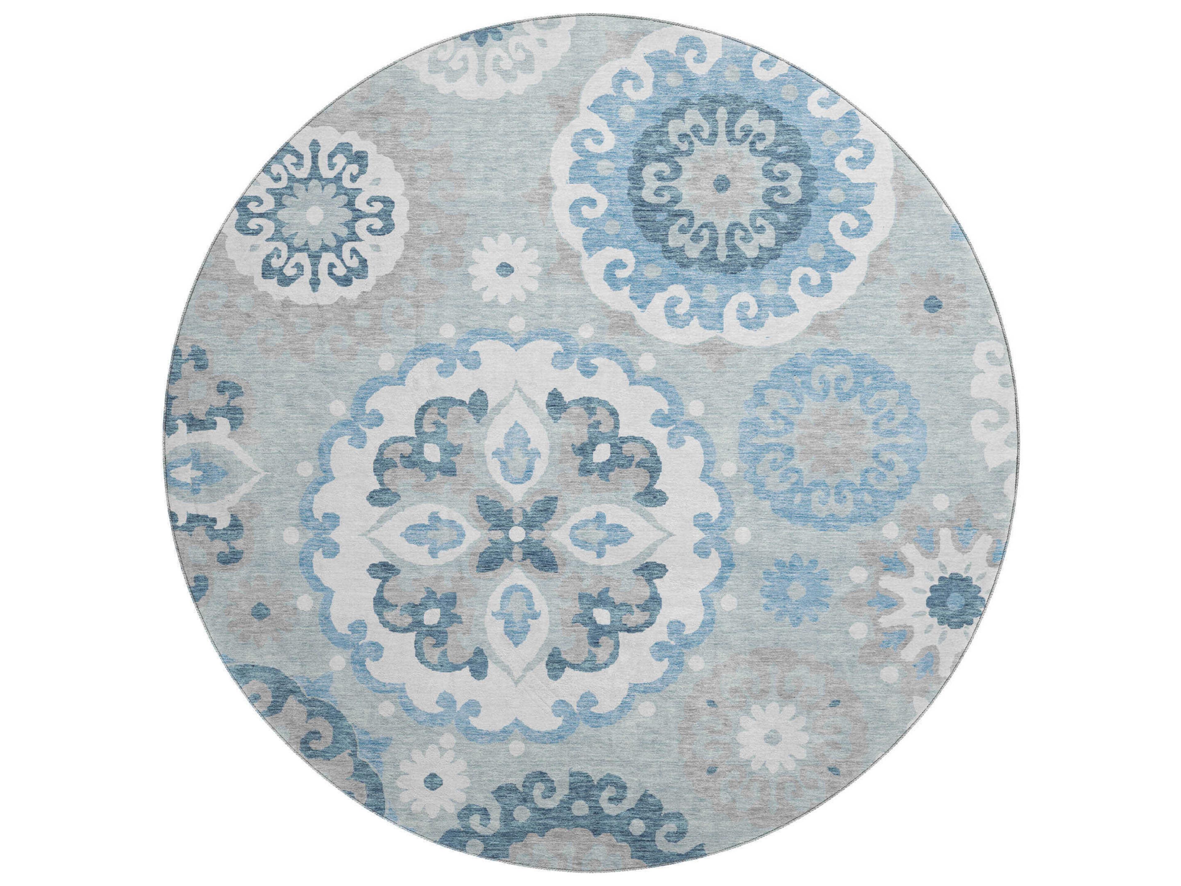 Dalyn Mayfield Damask Area Rug