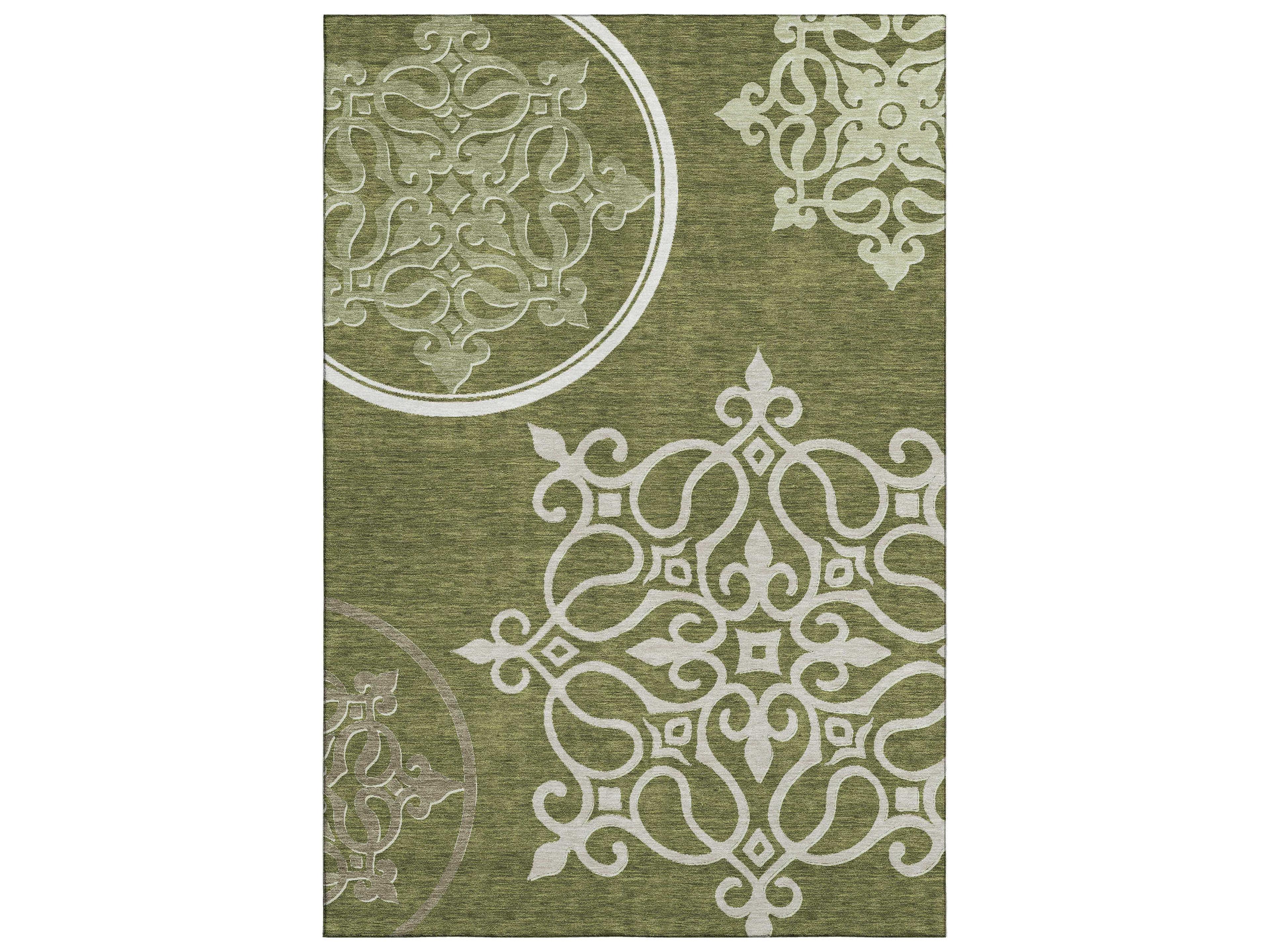Mayfield Damask Area Rug