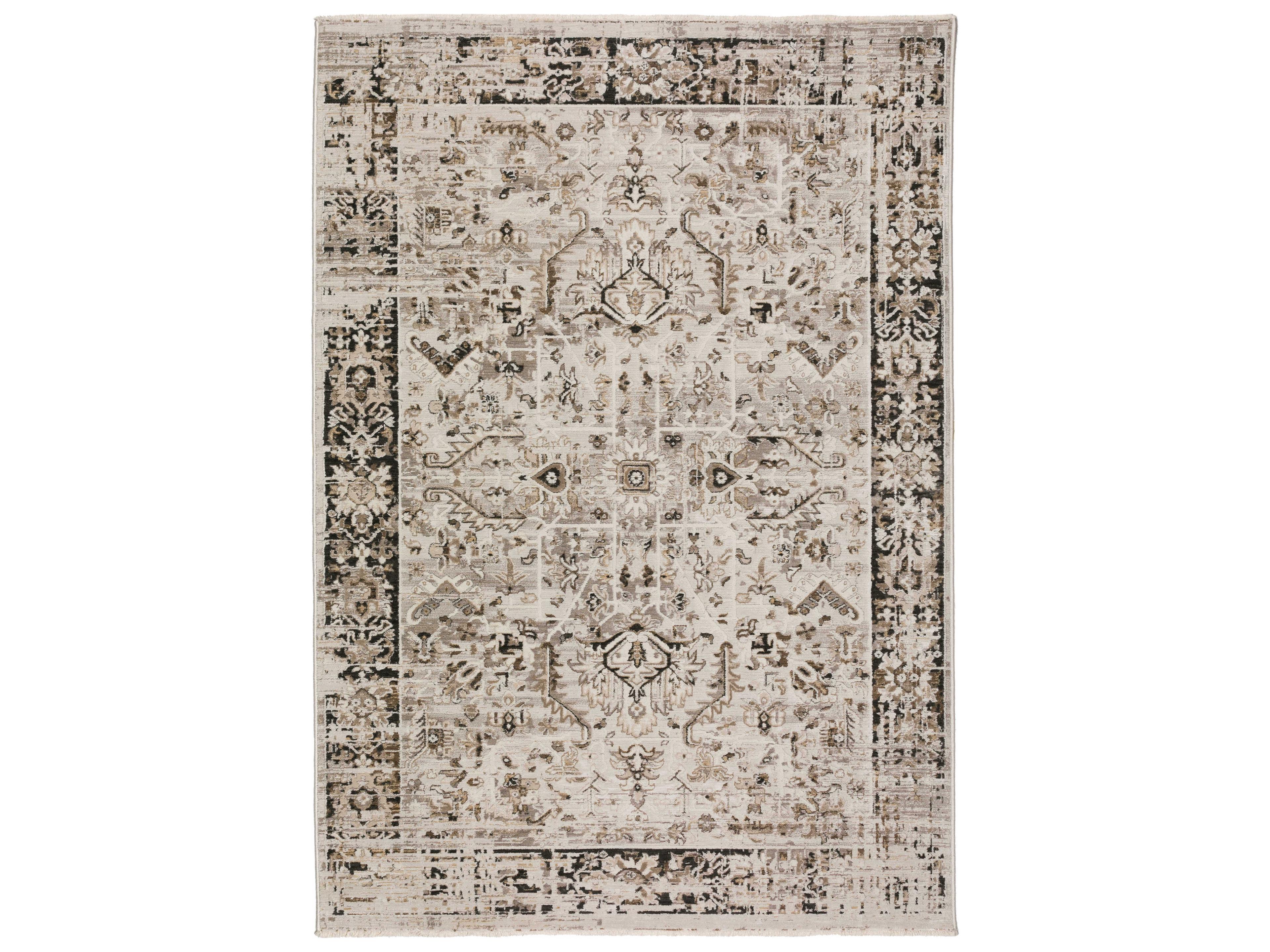 Nelson Bordered Area Rug
