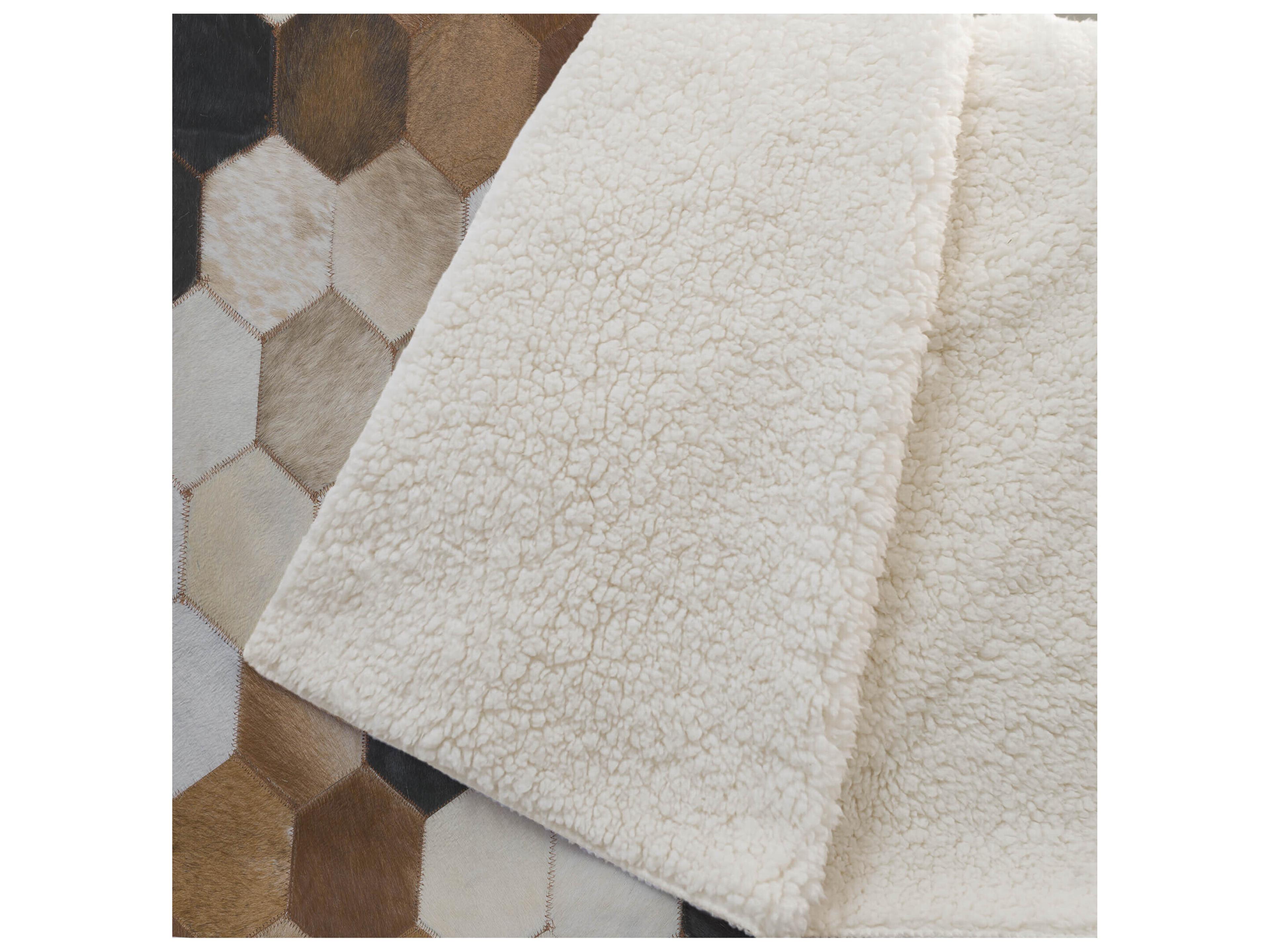 Dalyn Sherpa Paprika Polyester Throw