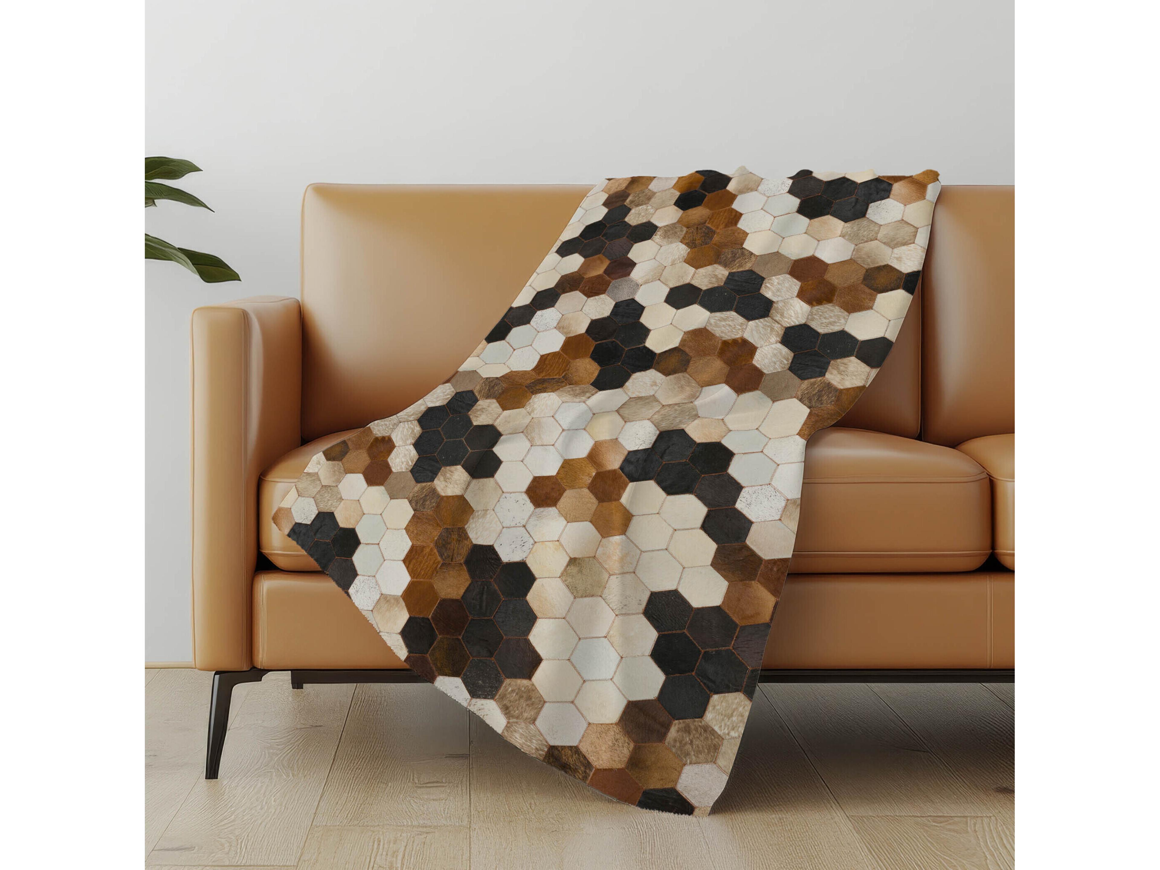 Dalyn Sherpa Paprika Polyester Throw