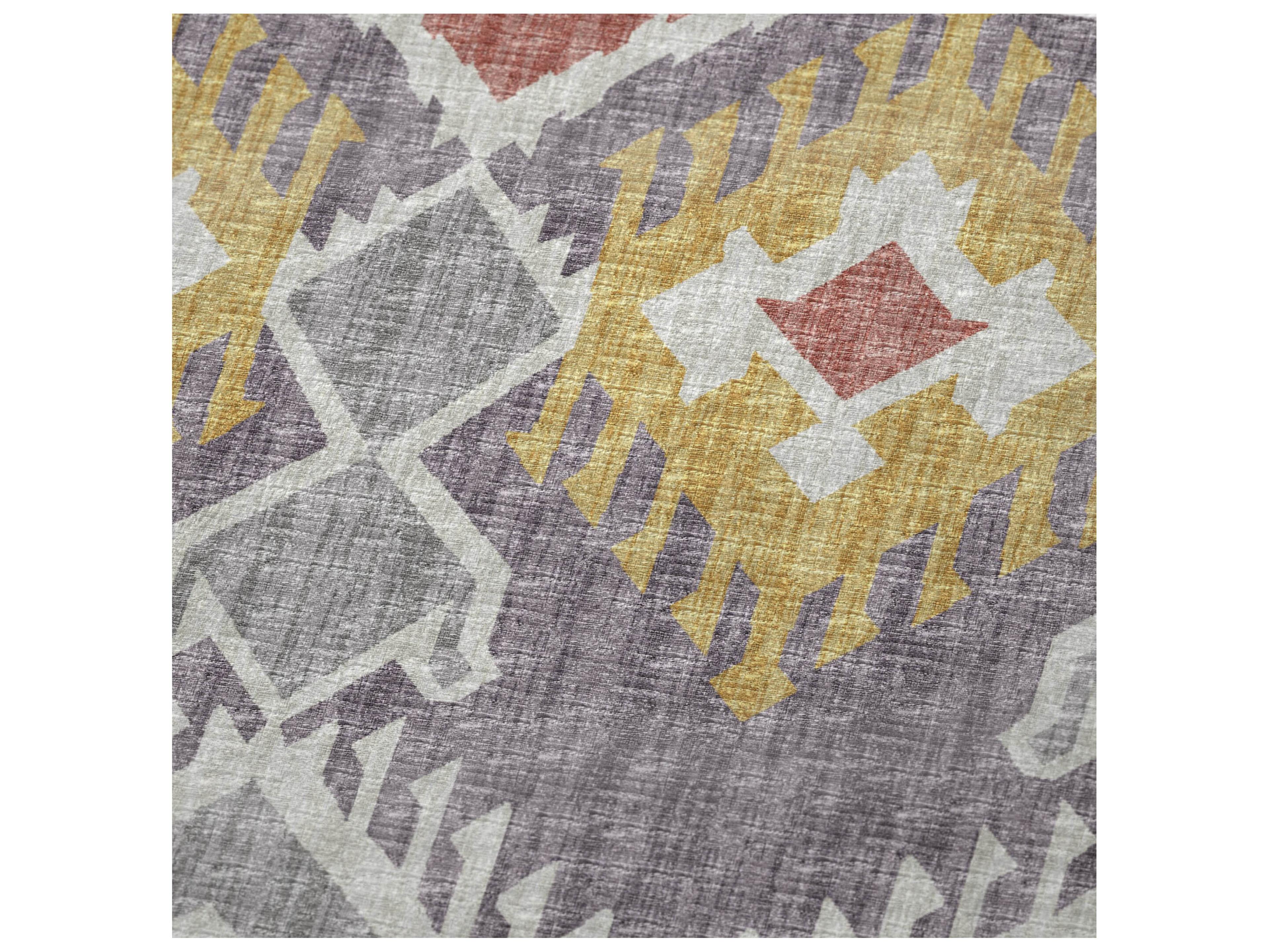 Dalyn Sherpa Purple Polyester Throw