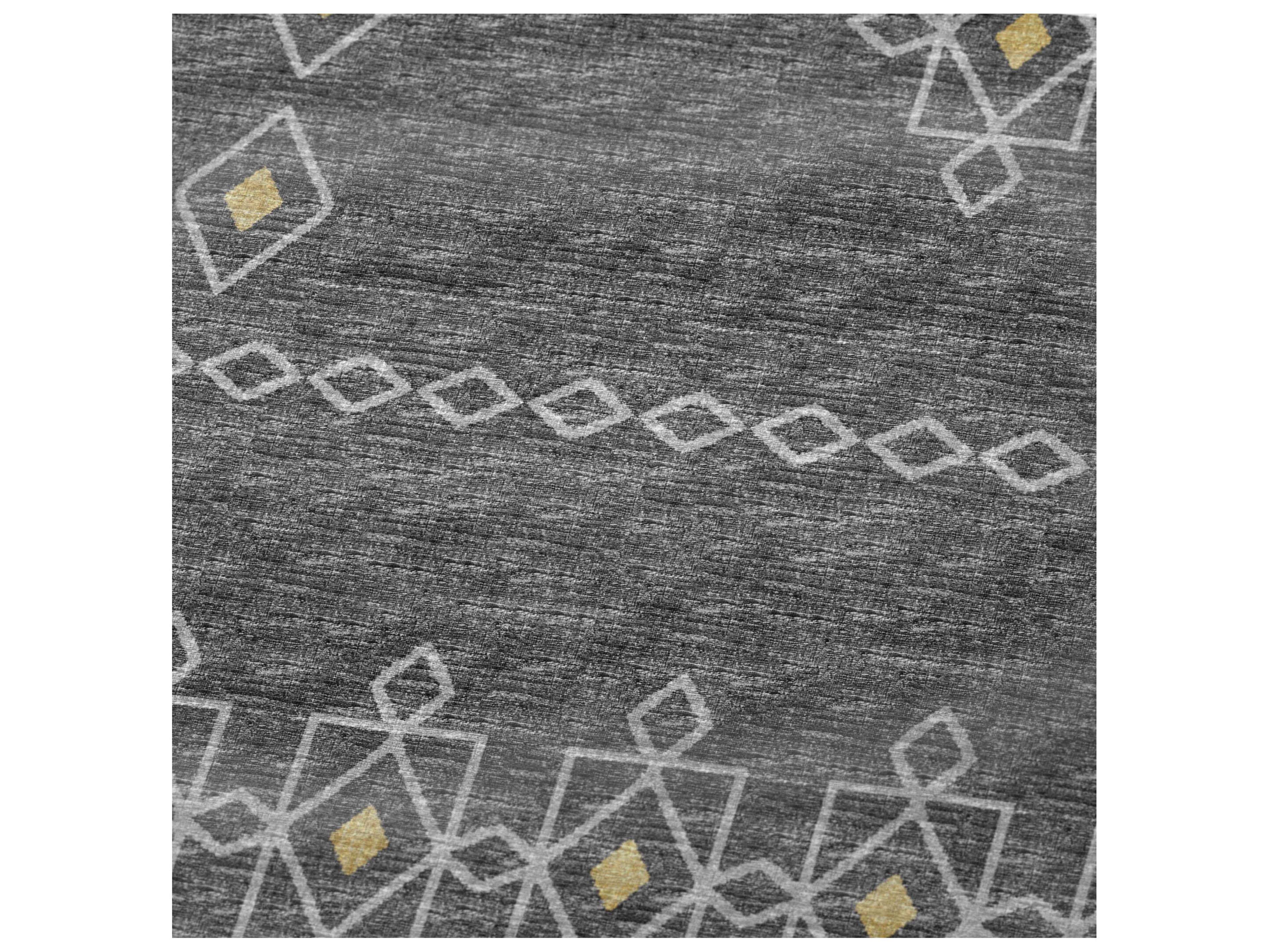 Dalyn Sherpa Gray Polyester Throw