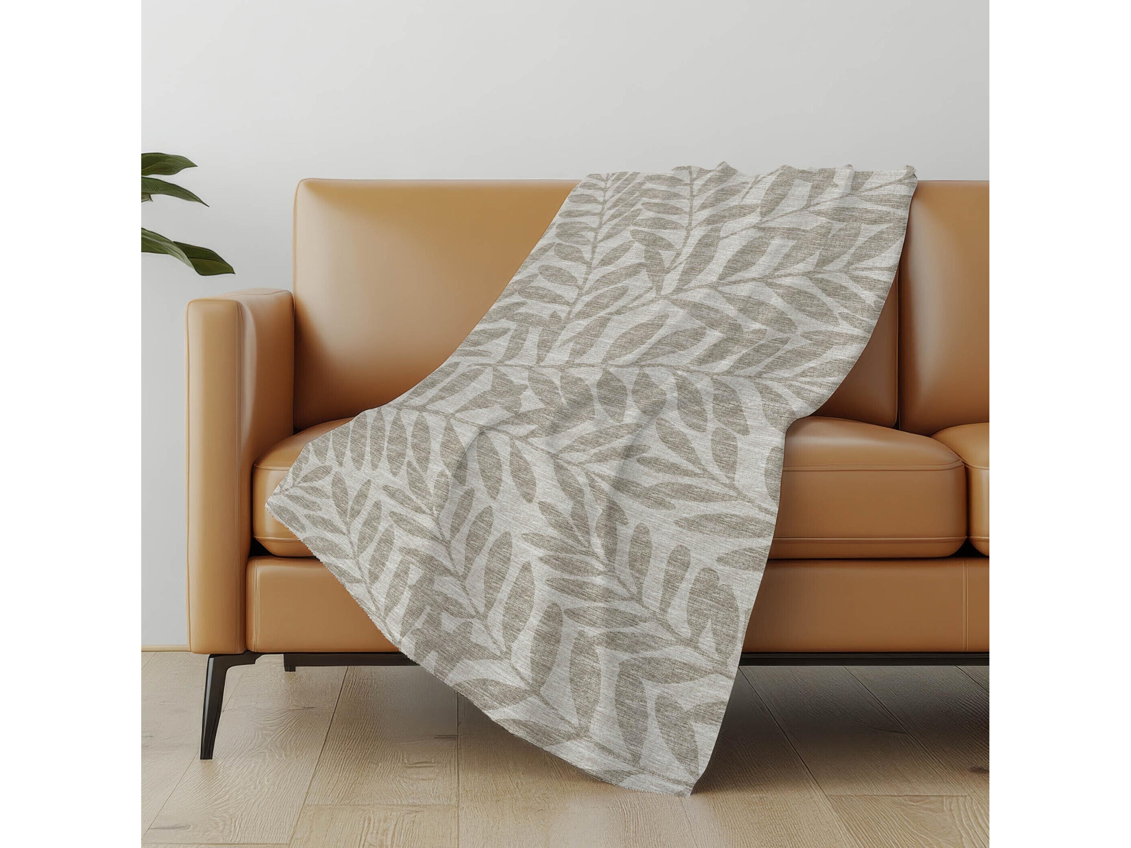 Dalyn Sherpa Neutral Polyester Throw