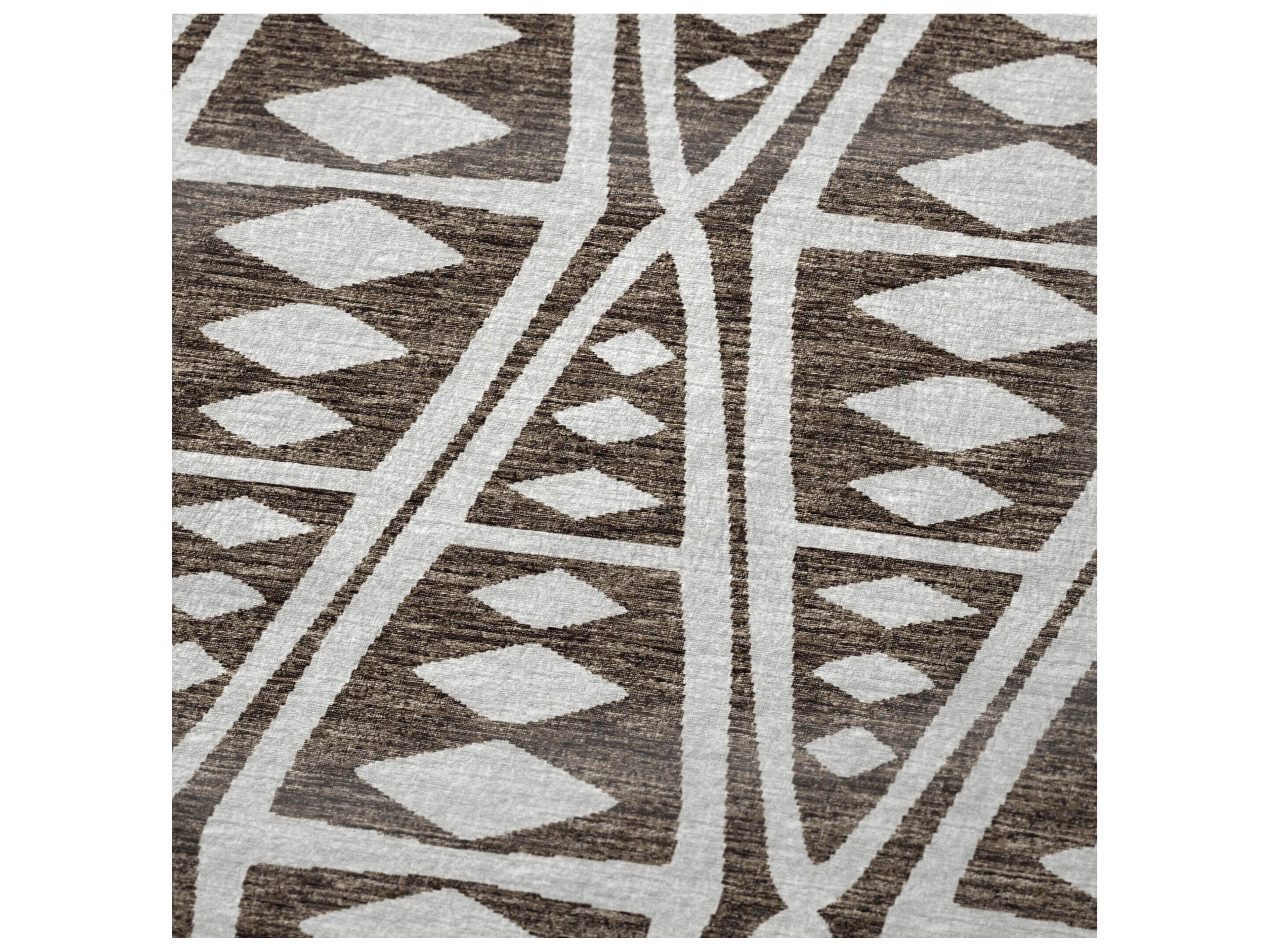 Dalyn Sherpa Brown Polyester Throw