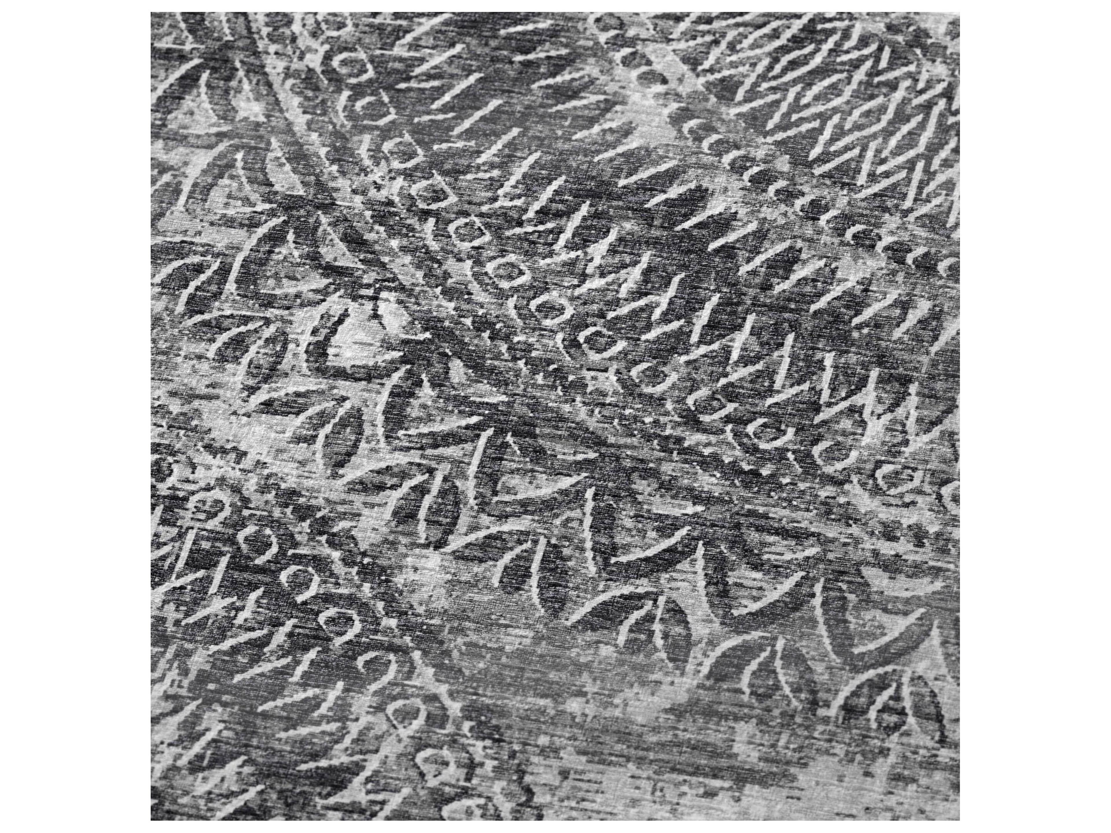 Dalyn Sherpa Gray Polyester Throw