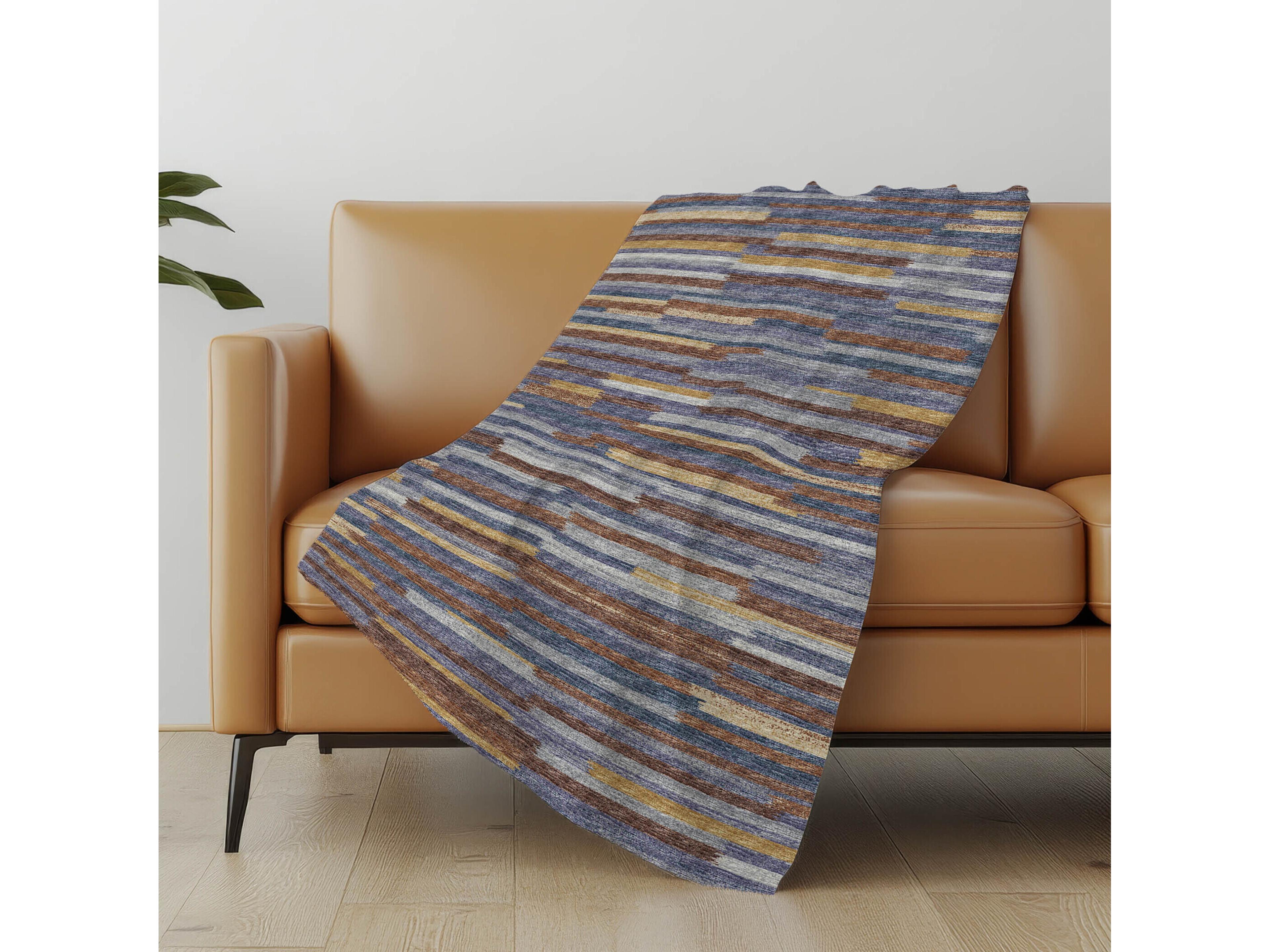 Dalyn Sherpa Multi Polyester Throw