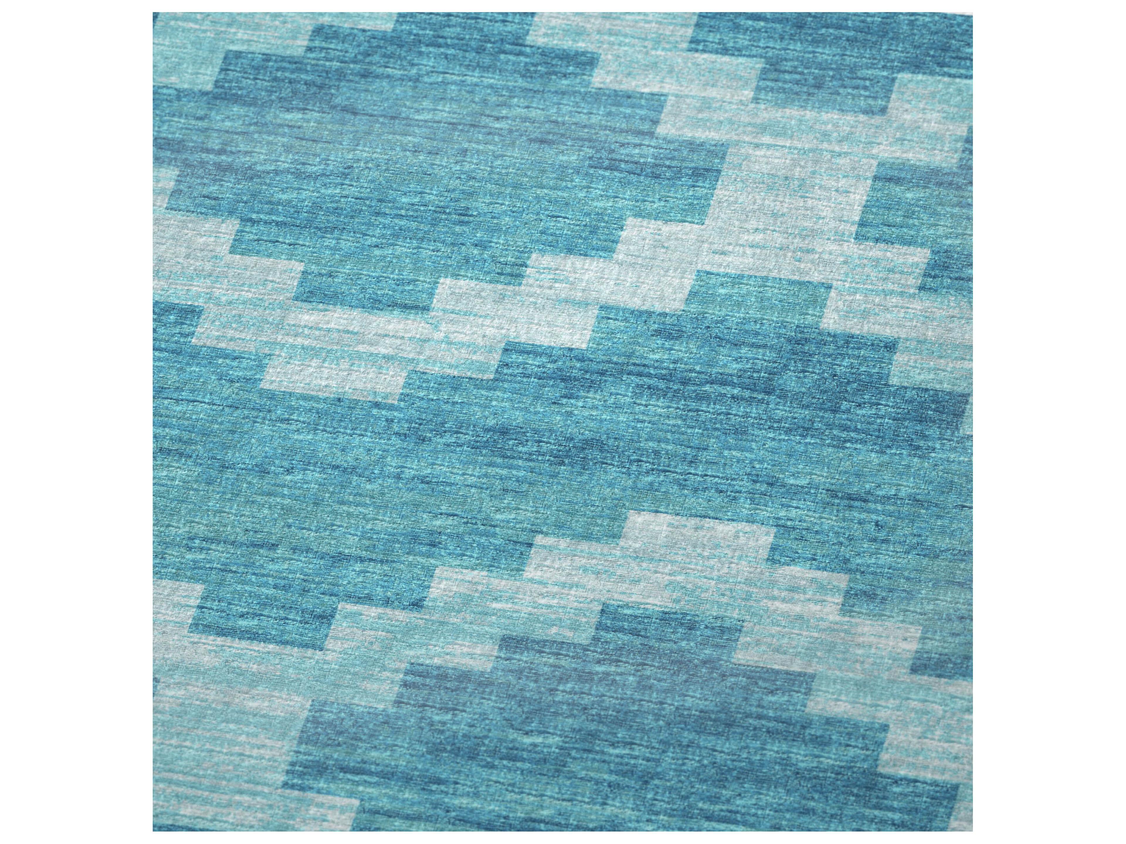 Dalyn Sherpa Blue Polyester Throw